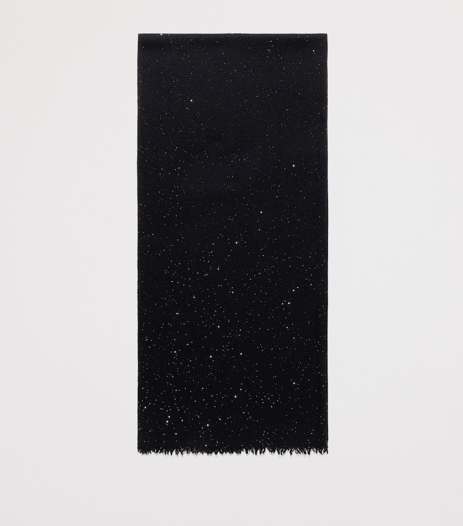 TOM FORD Cashmere Sequinned Scarf Naa Image 3