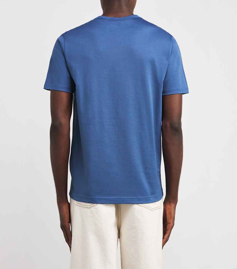 Supima Cotton Classic T-Shirt BUWC-SOFT DENIM Image 4