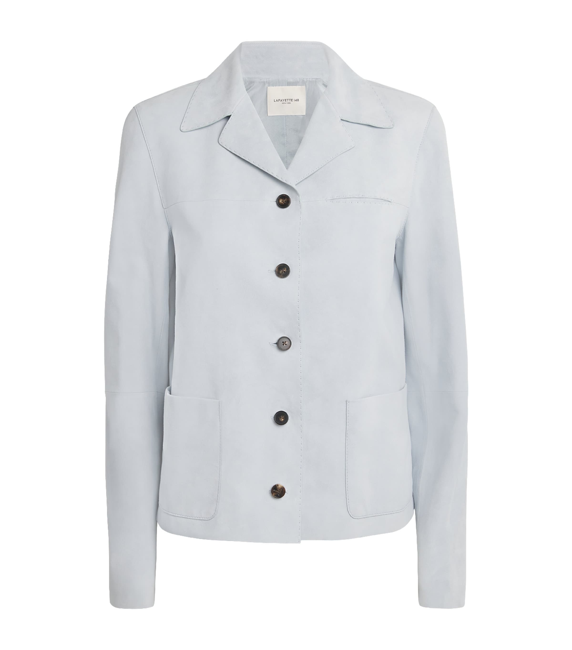 Suede Jacket GLACIER BLUE Image 1