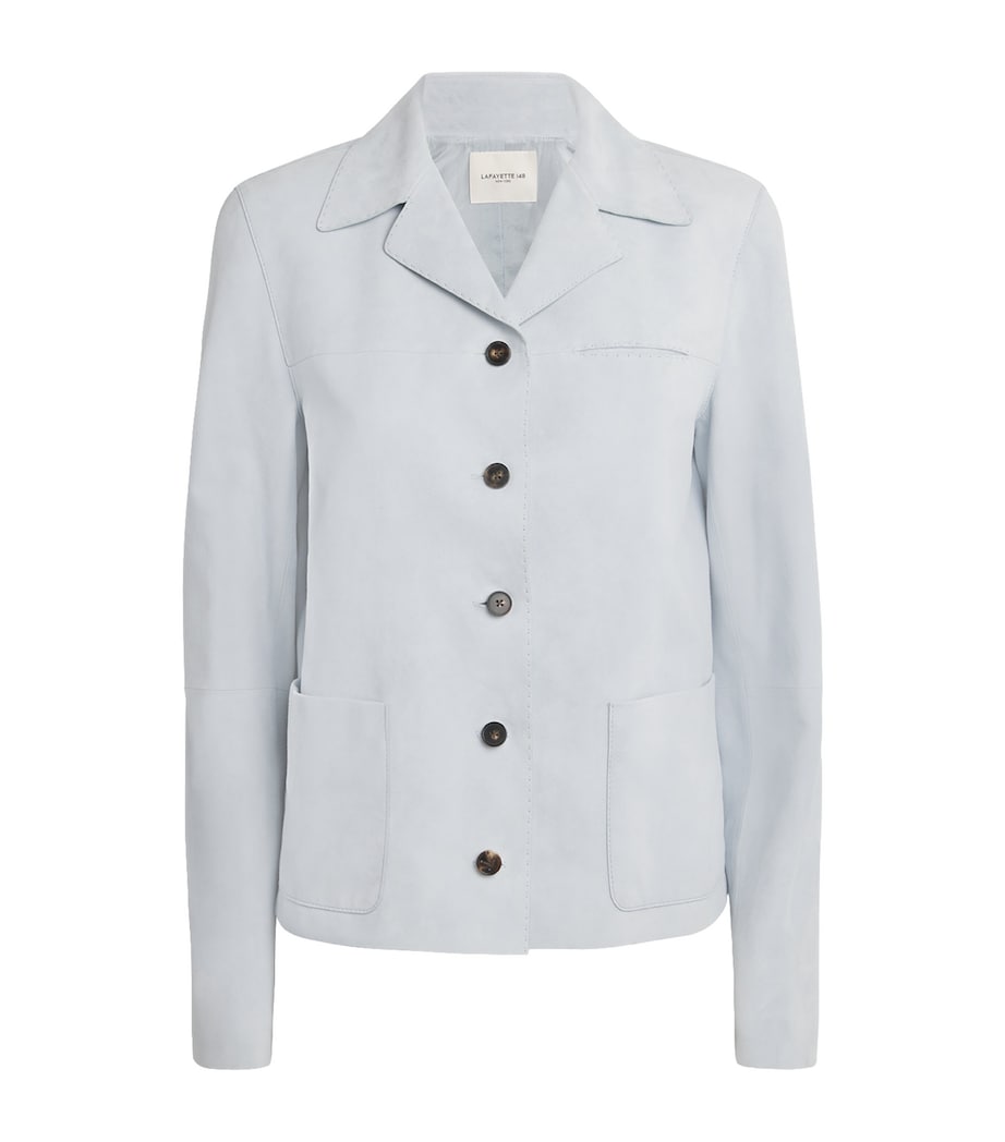 Suede Jacket GLACIER BLUE Image 1