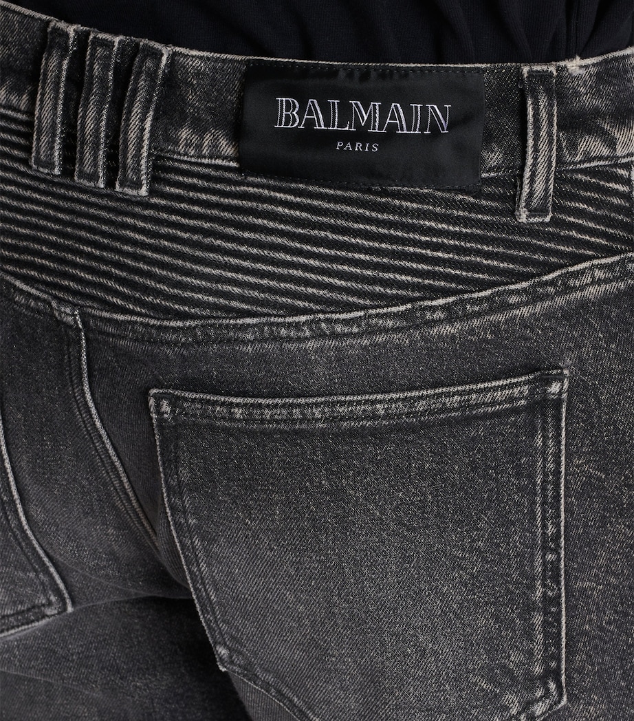 Biker Slim Jeans 9AZ GRIS DENIM Image 5