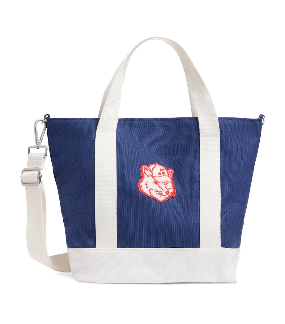 Bonpoint Cotton Tote Bag Indigo Image 1