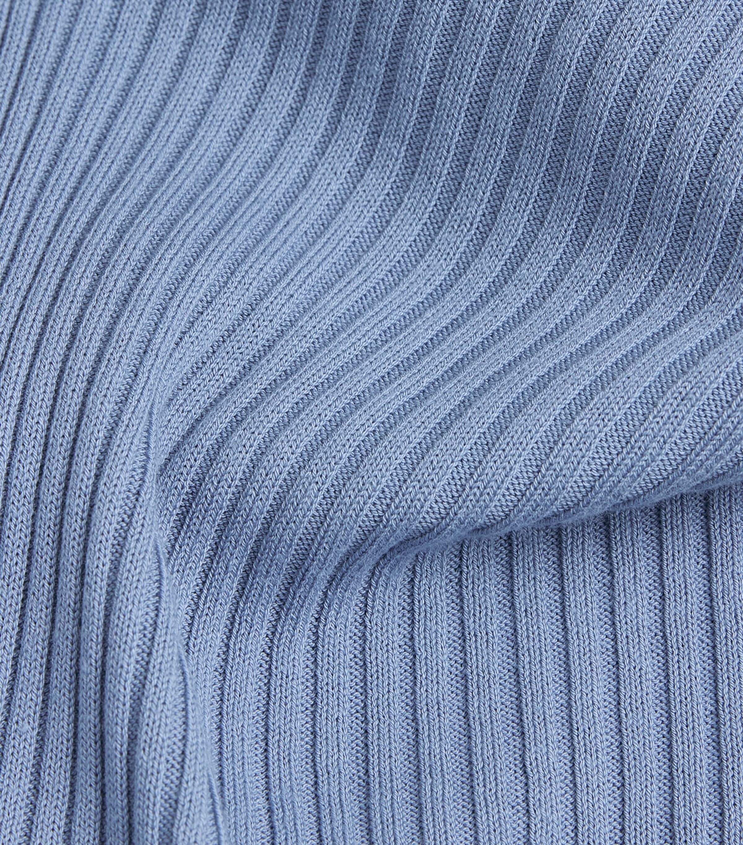 MAX&Co. Womens Ribbed Boat-Neck Sweater Avio Image 5