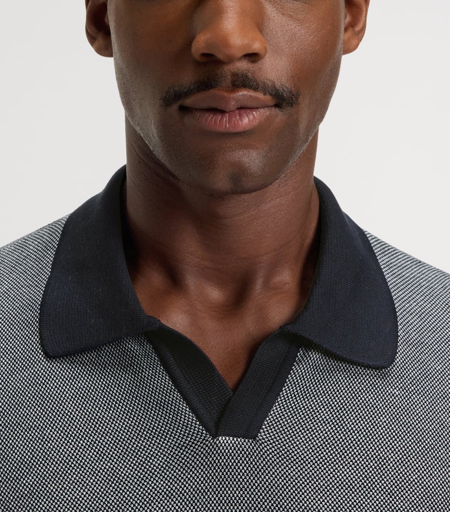 Cotton-Silk Polo Shirt 404 Image 3