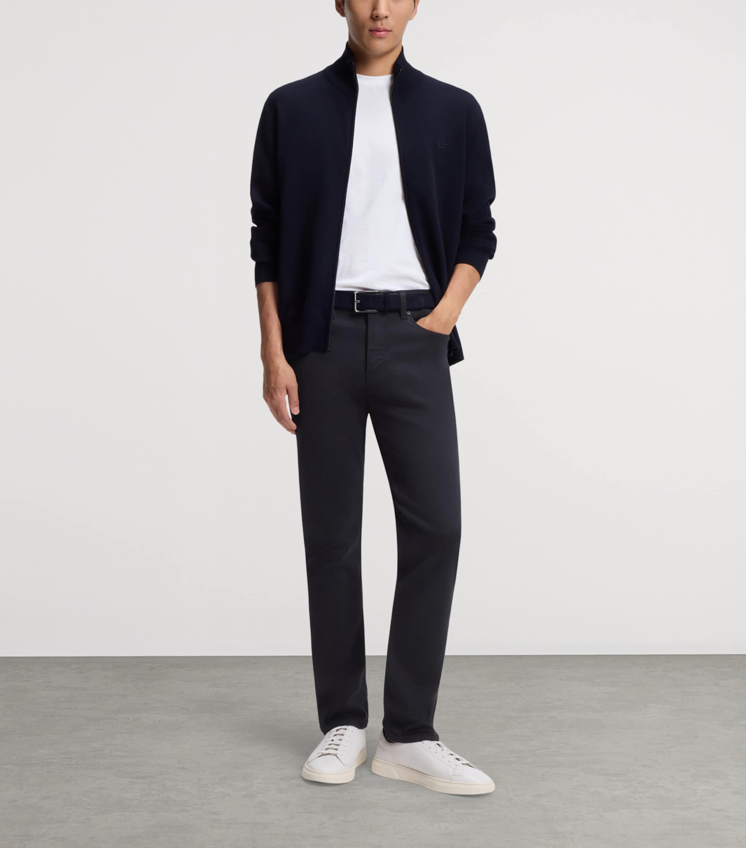 BOSS Mens Delaware Slim Jeans Image 2