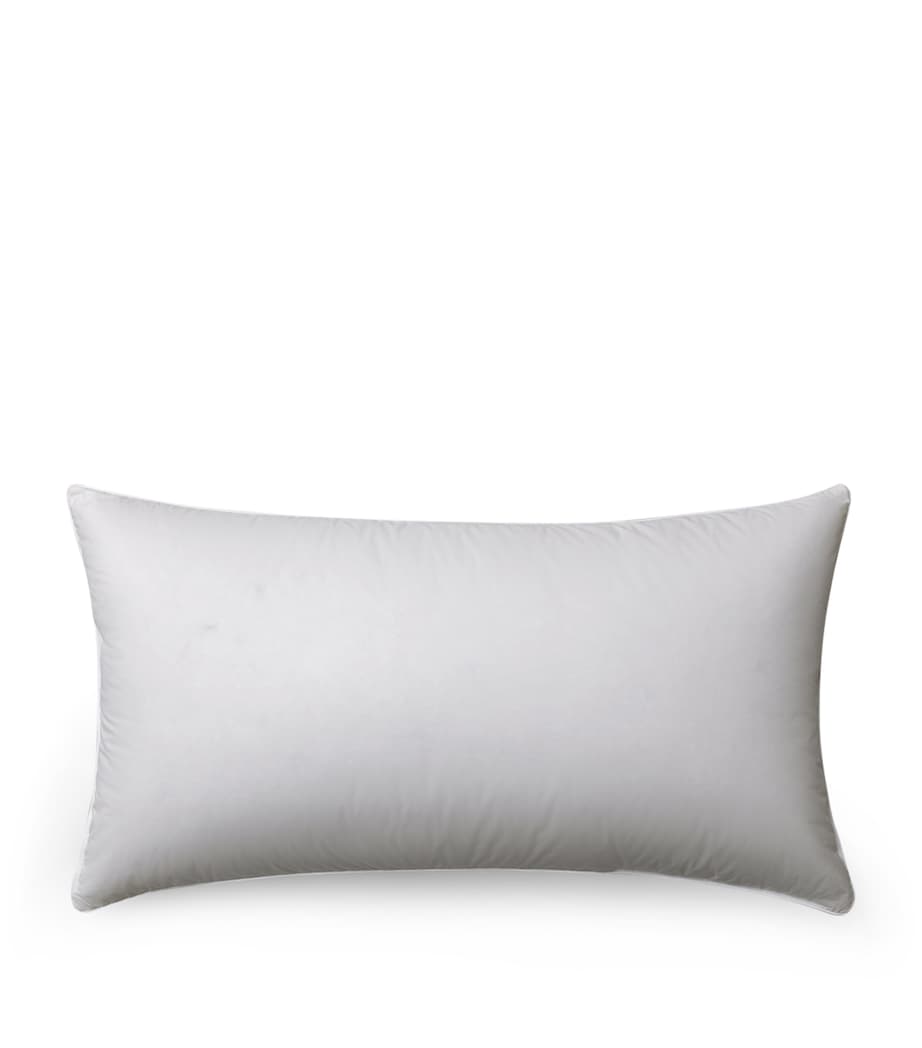 Medium Goose Down King Pillow (50cm x 90cm) WHITE Image 1