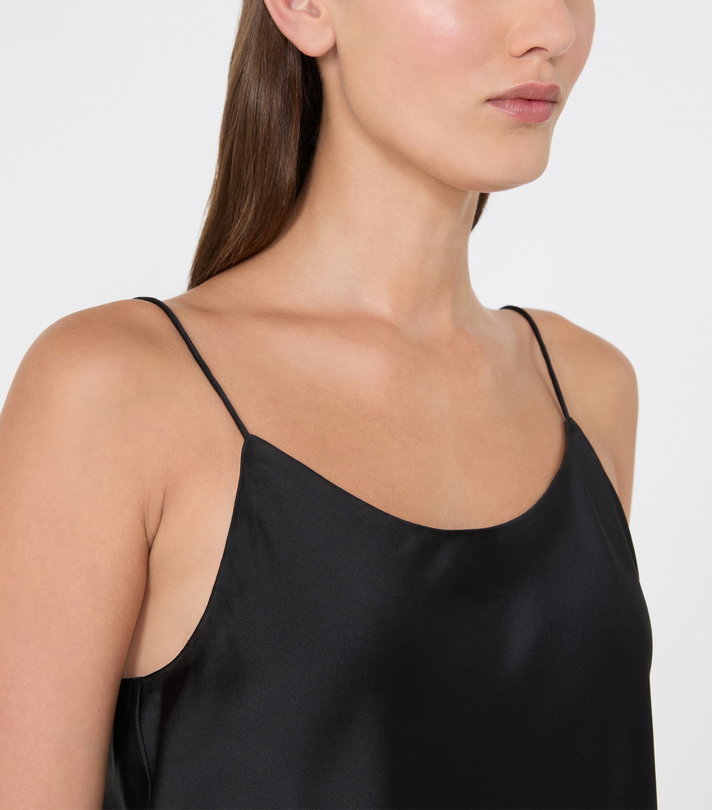 Max Mara Womens Silk Cami Top Black Image 5