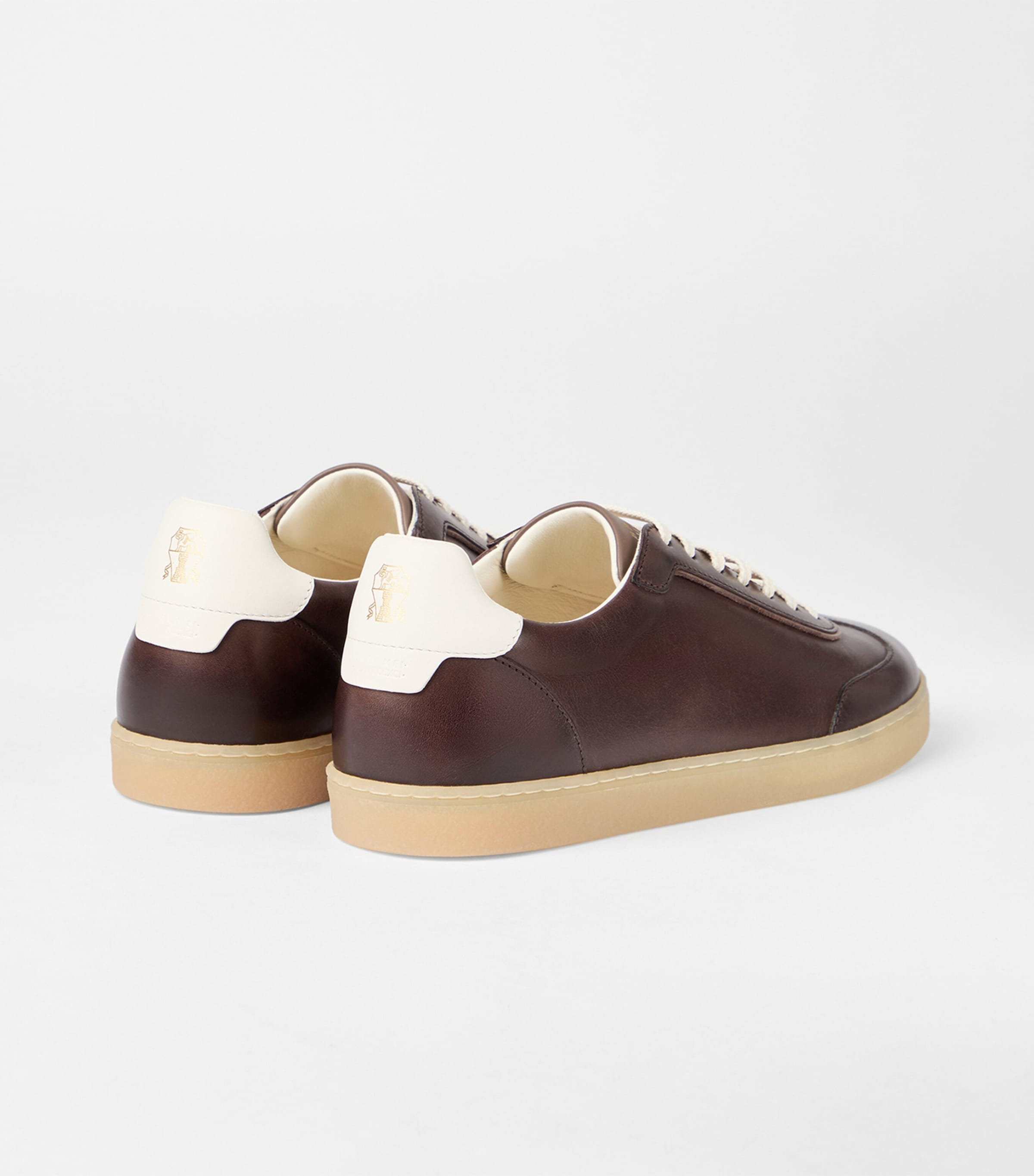 Calfskin Low-Top Sneakers CZF33 Image 5