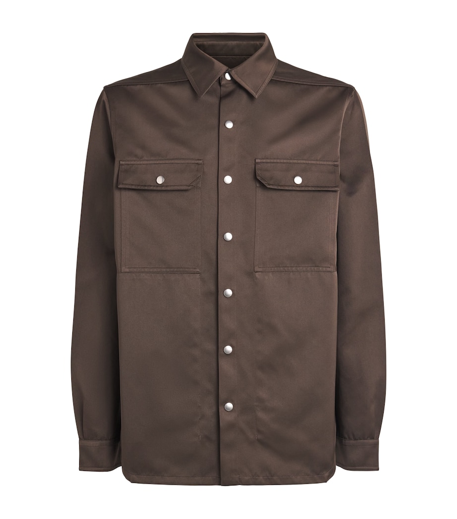 Technical Duchesse Shirt Jacket DARK DUST/ 78 Image 1