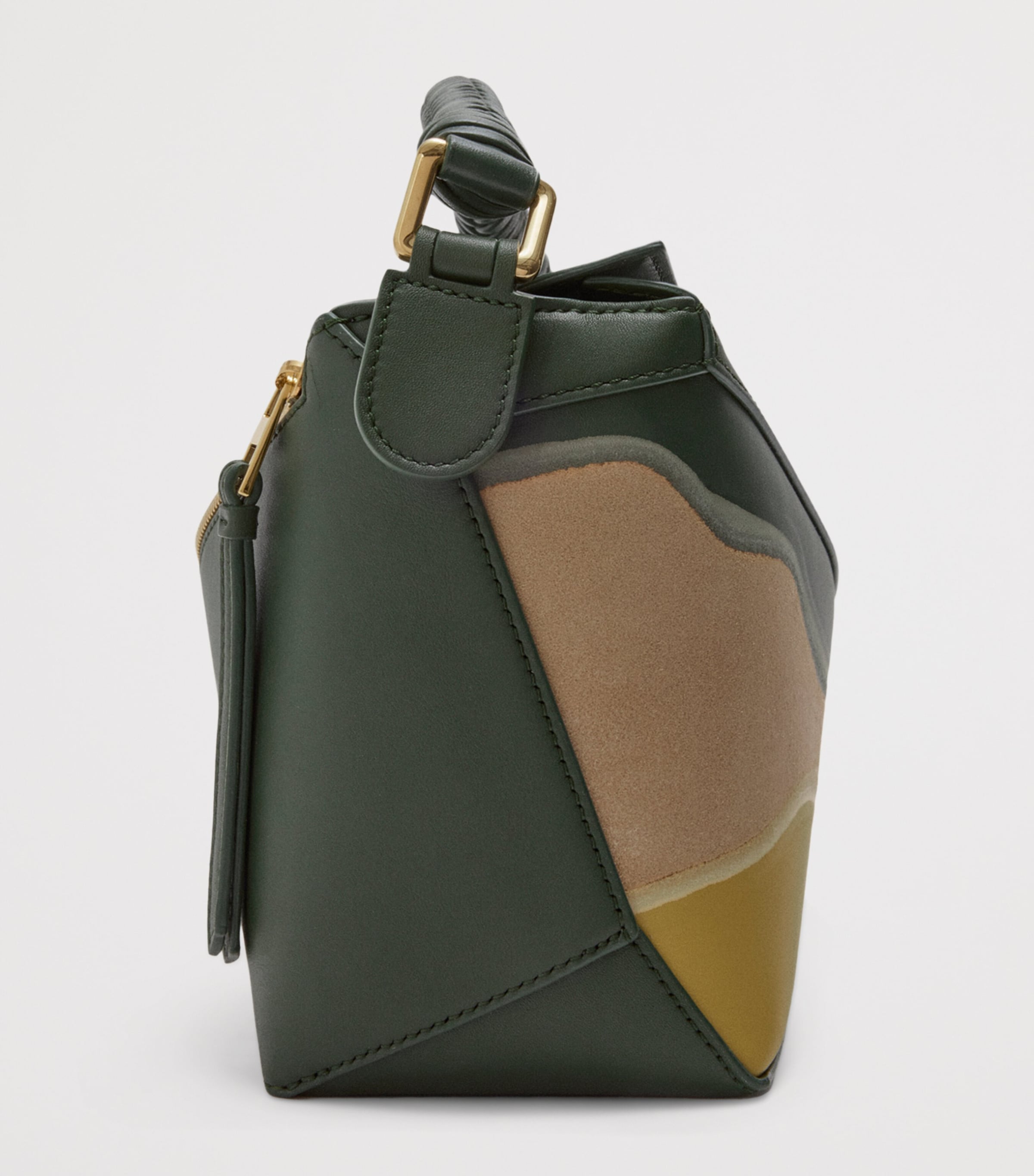 【Loewe】エッジ ランドスケープ スモールショルダーバッグ LOEWE Small Leather Puzzle Edge Landscape Top-Handle Bag