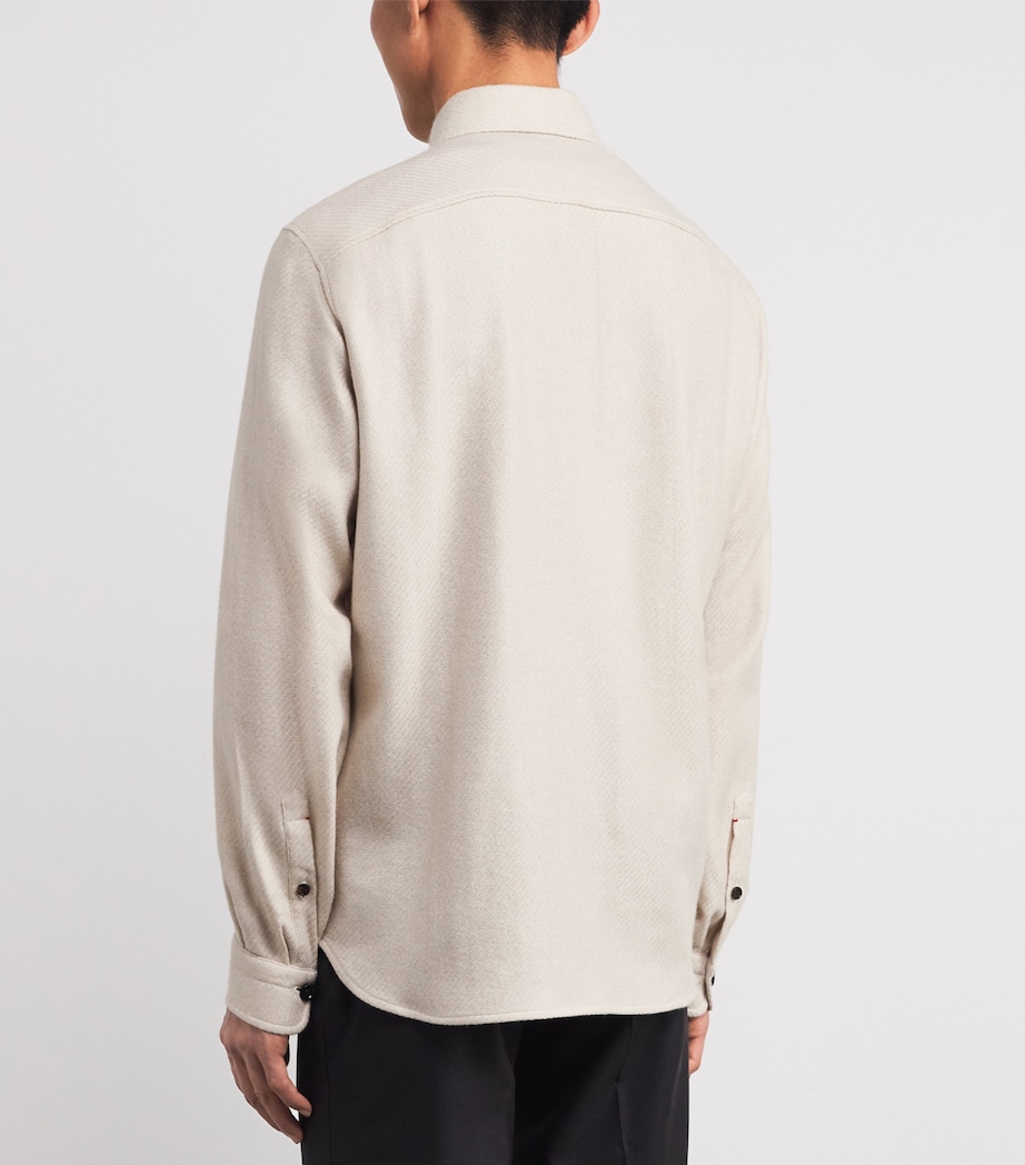 Cashmere Overshirt 020 Image 4
