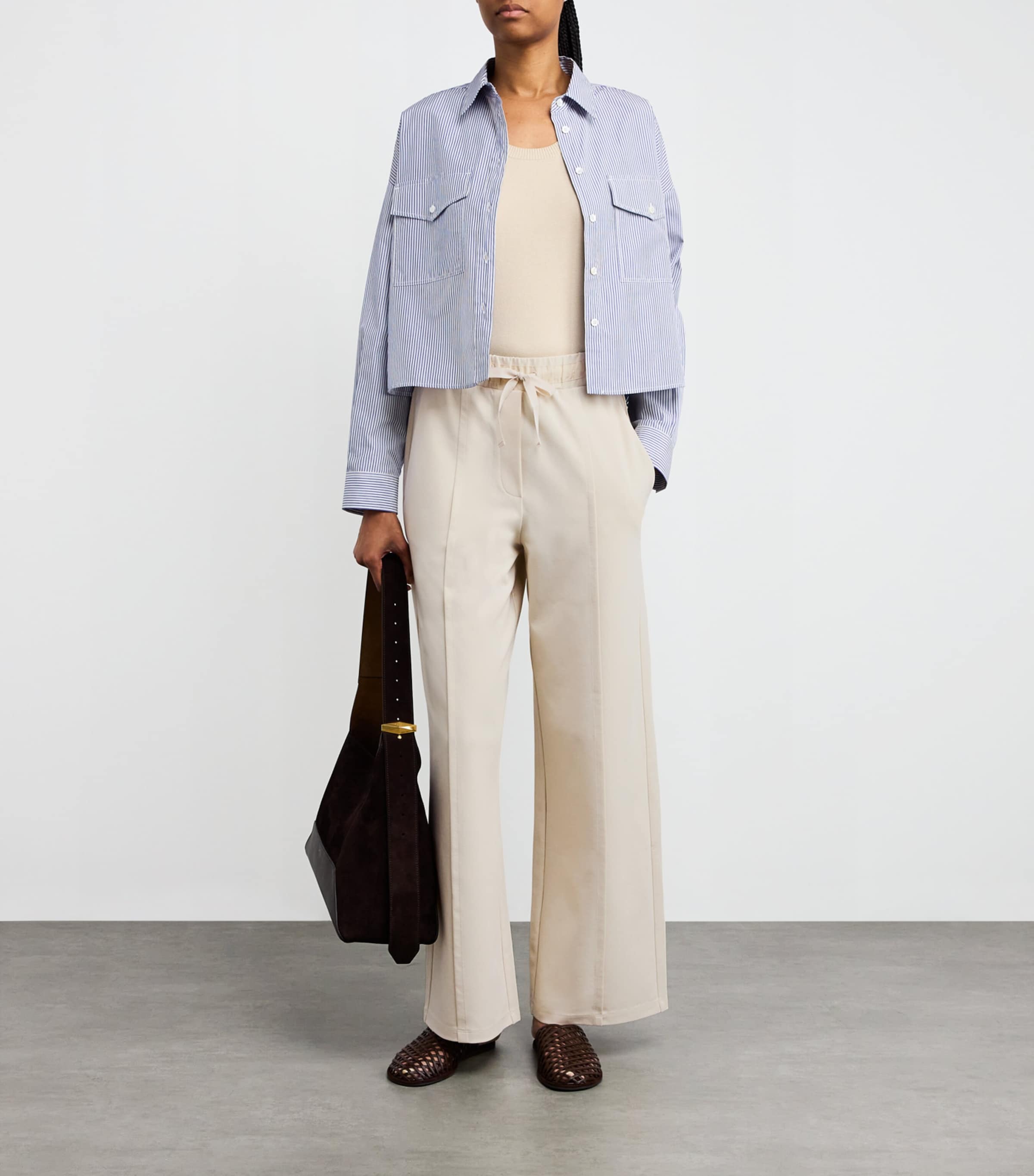 【送関込】S Max Mara☆Potenza jersey drawstring trousers Potenza Sport Trousers S MAX MARA | Blondie Shop