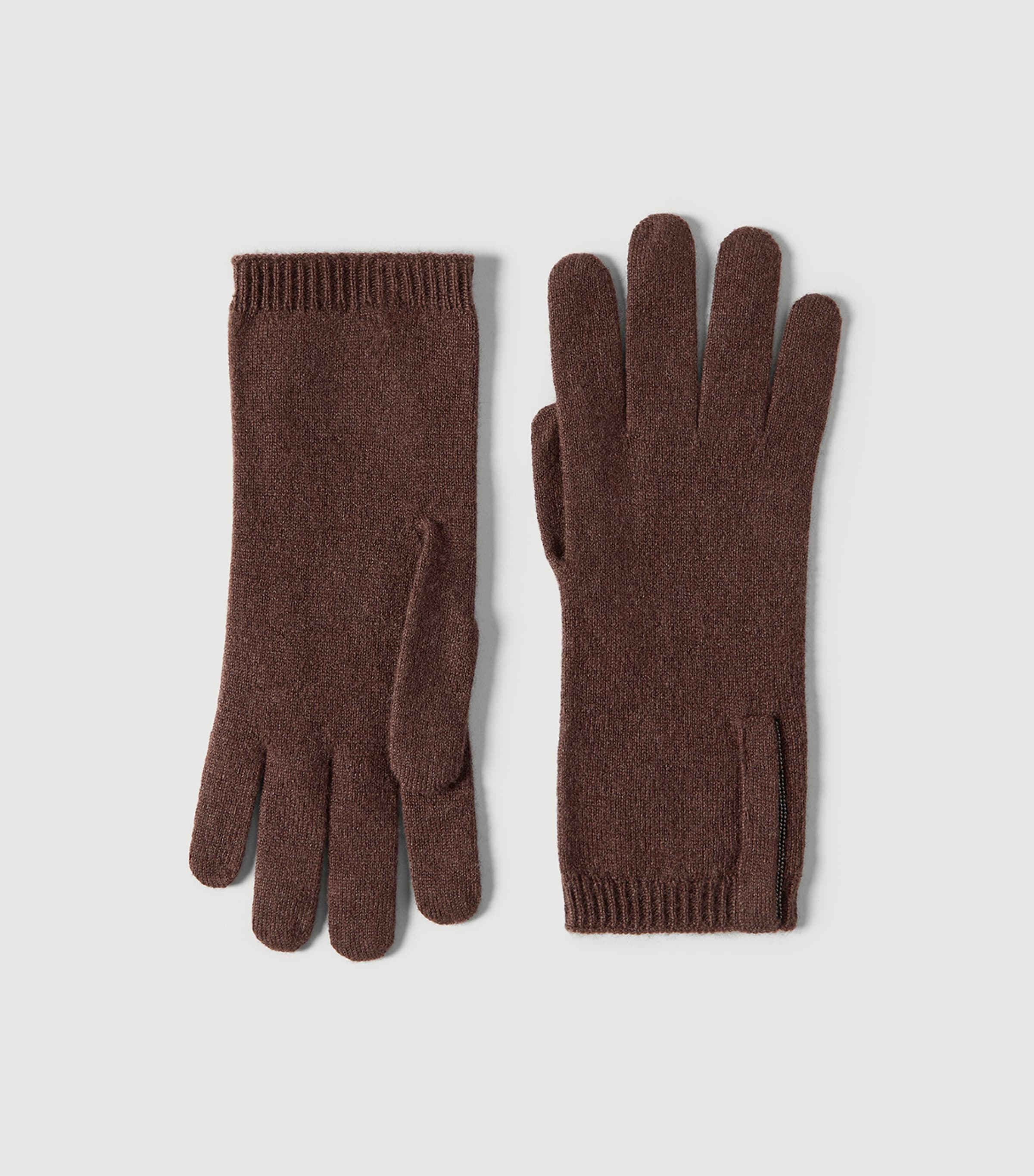 Brunello Cucinelli Cashmere Monili-Trim Gloves Image 2