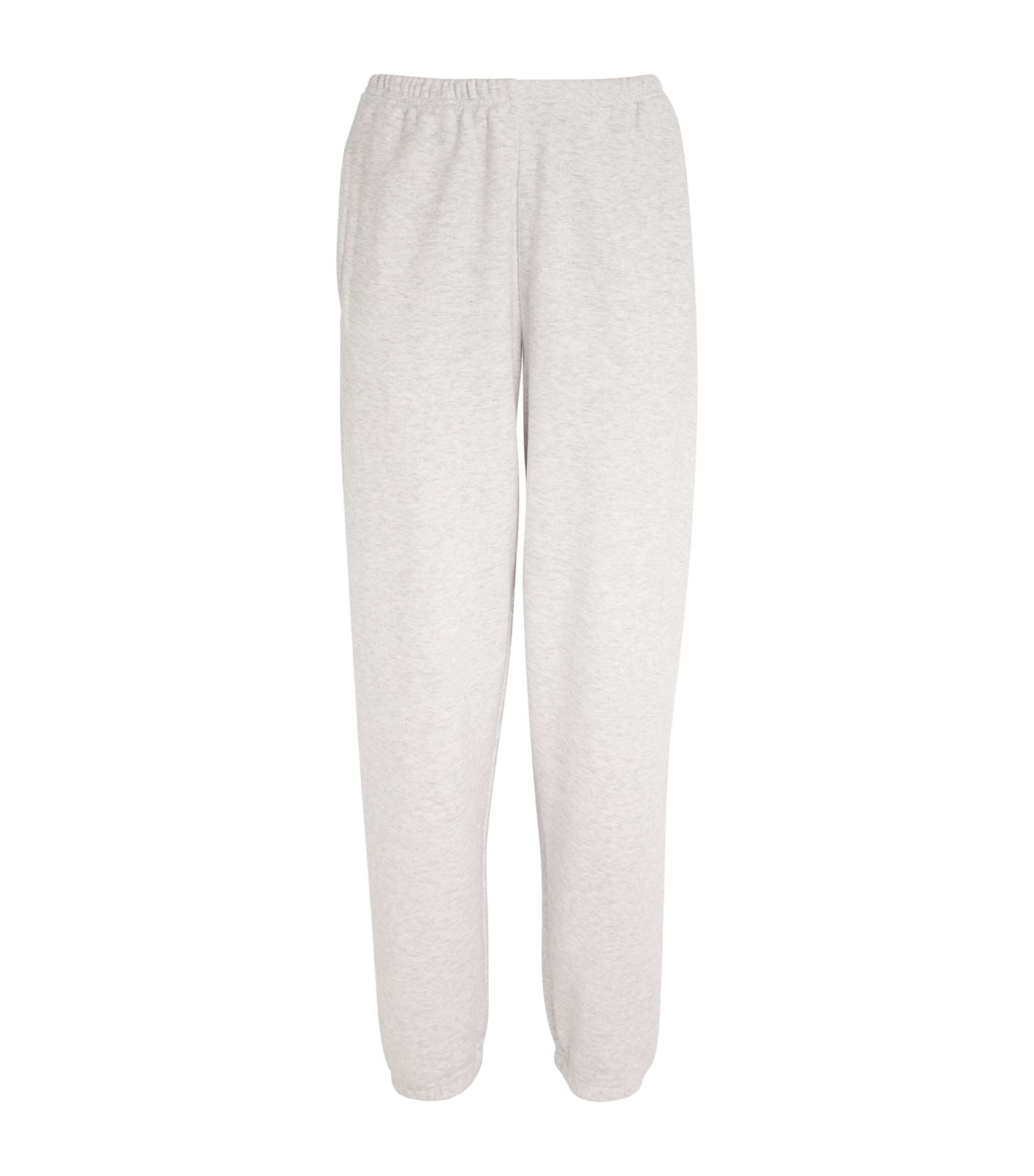 Skims Fleece Classic Sweatpants In Grey