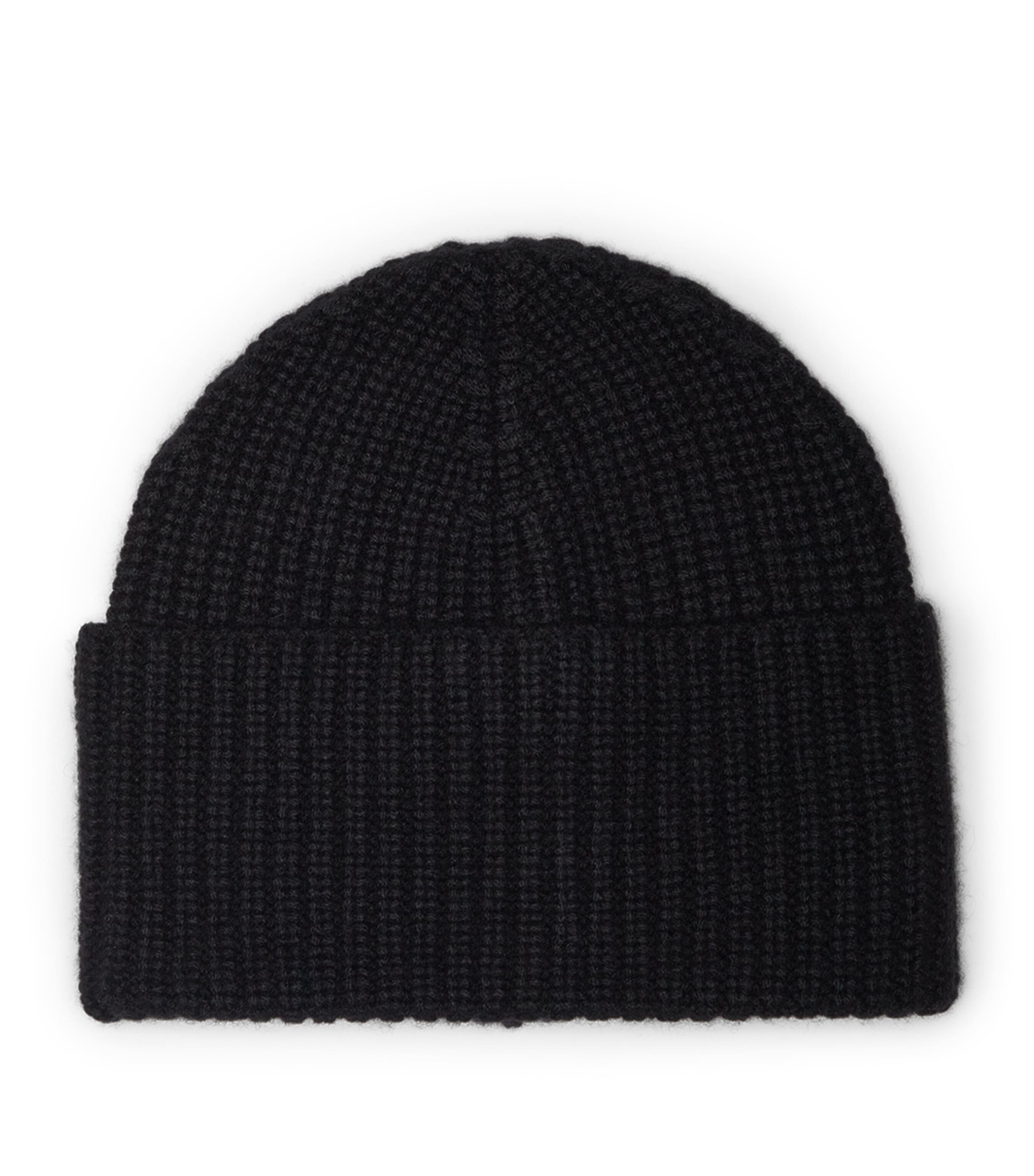Brunello Cucinelli Cashmere English Rib-knit Beanie In Black