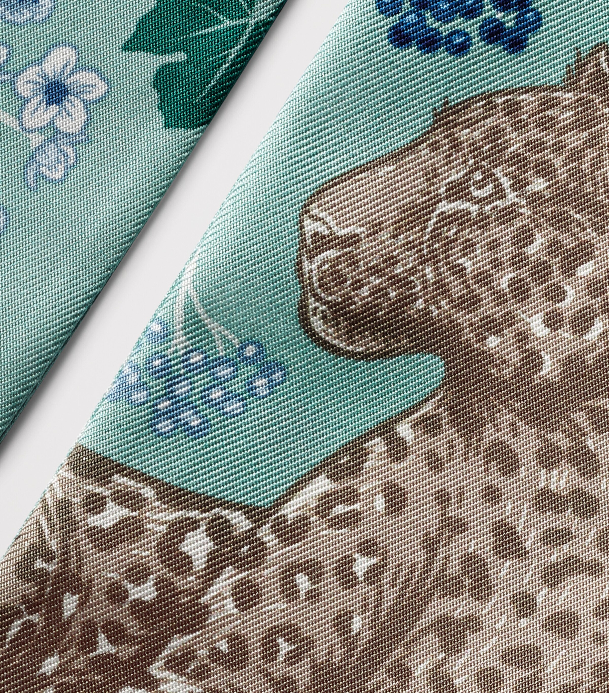 Cartier Silk Blooming Panthère Bandeau Turquoise Image 3