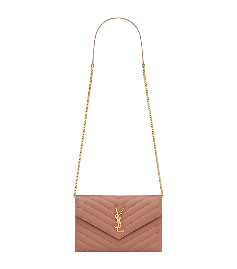 Leather Envelope Chain Wallet 5922 Image 1