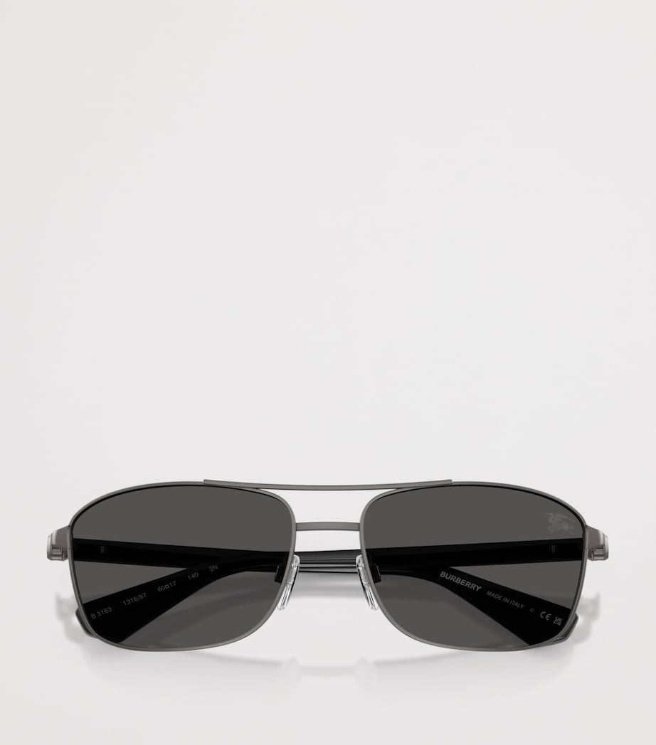 Burberry Metal Pilot Sunglasses Image 5