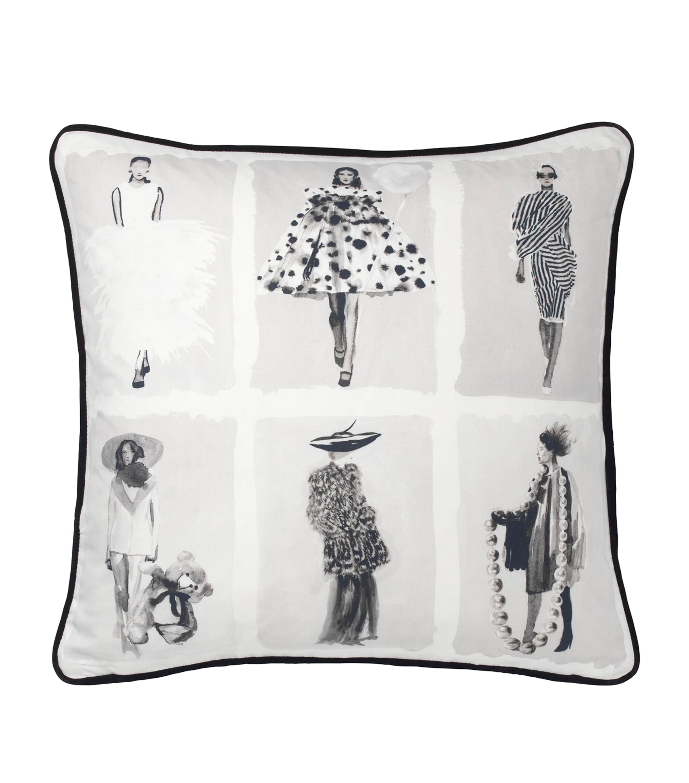 Shop Cole & Son X Harrods Interior Design 175 Anniversary Edition Couture Carousel Cushion