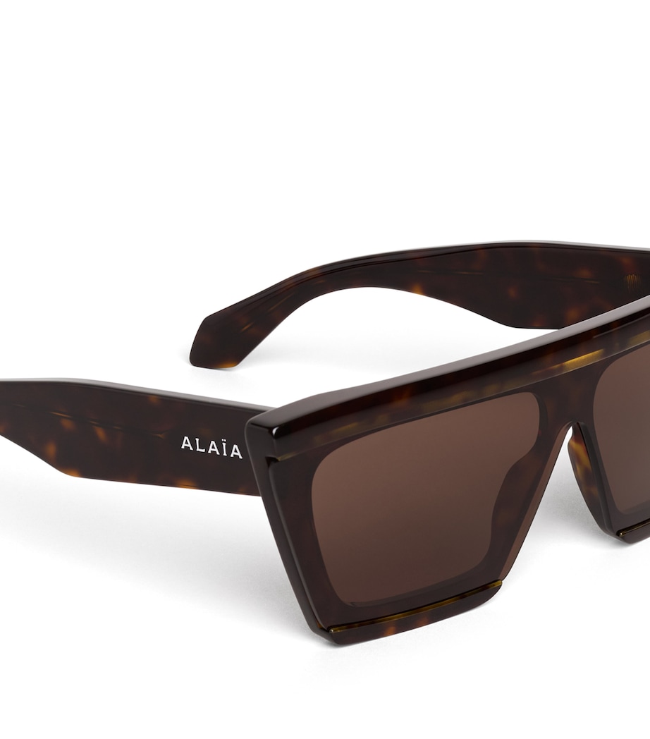 Alaïa Acetate Mask Sunglasses Gres Image 3