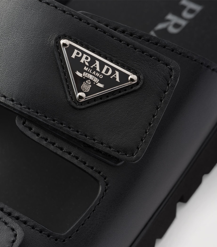 Leather Triangle Sandals F0002 Image 5