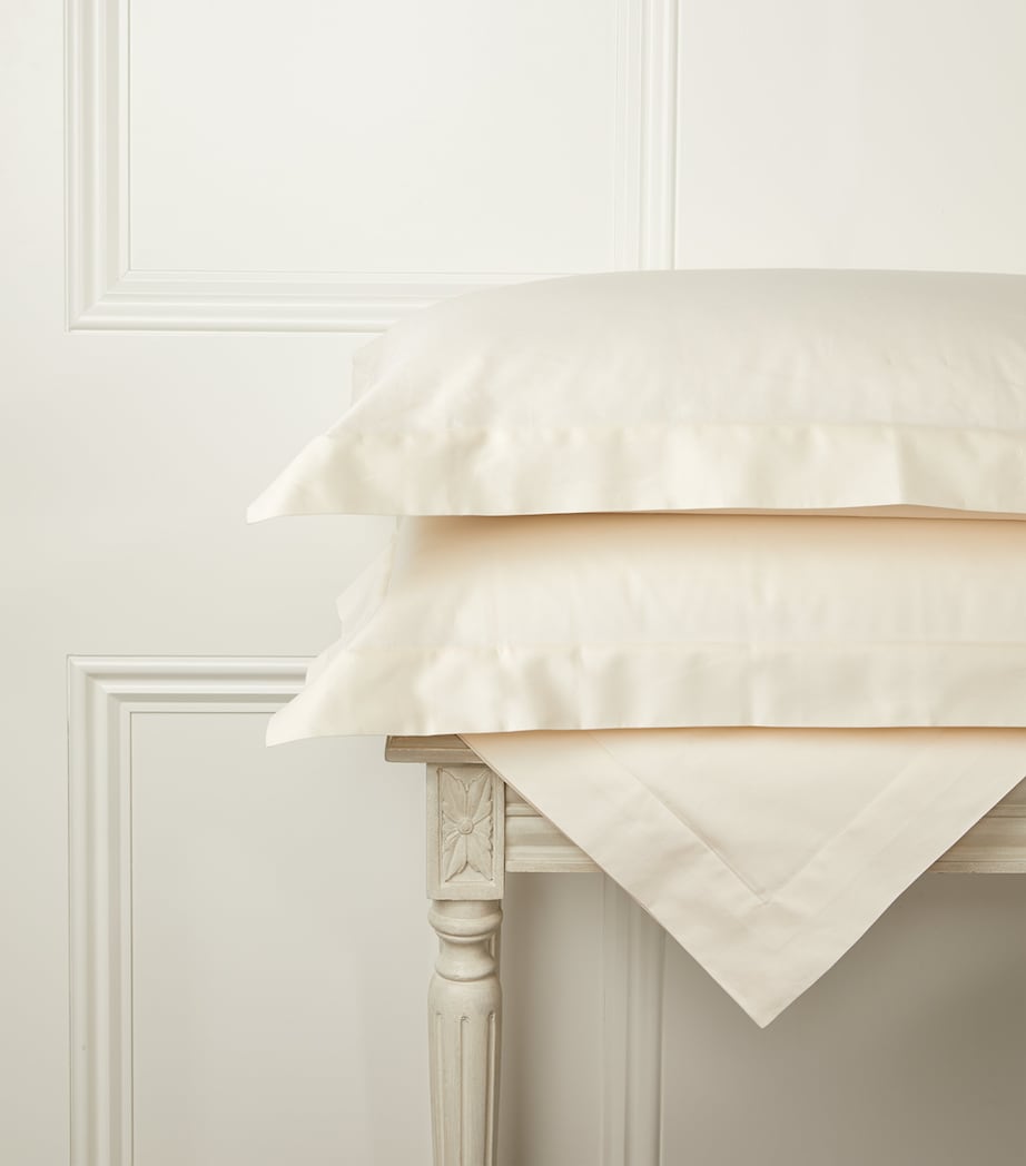 Capela Super King Flat Sheet (270cm x 300cm) NATUREL Image 4