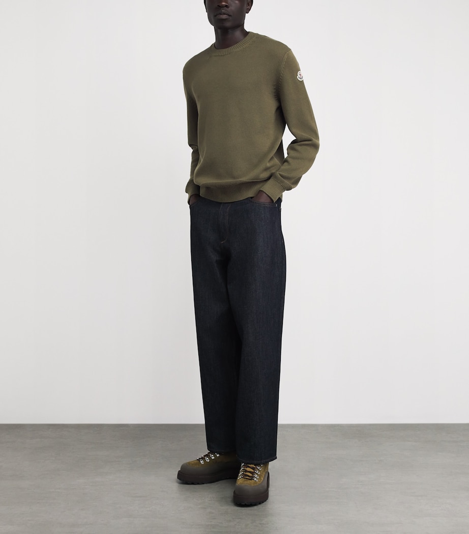 Moncler Mens Cotton Tricot Sweater Image 2