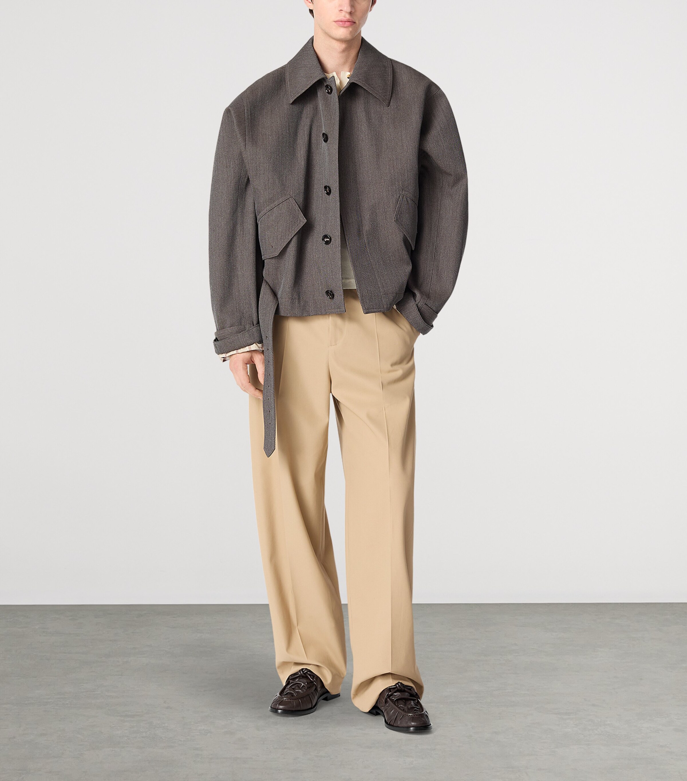Bottega Veneta Lambskin Astaire Loafers Image 2