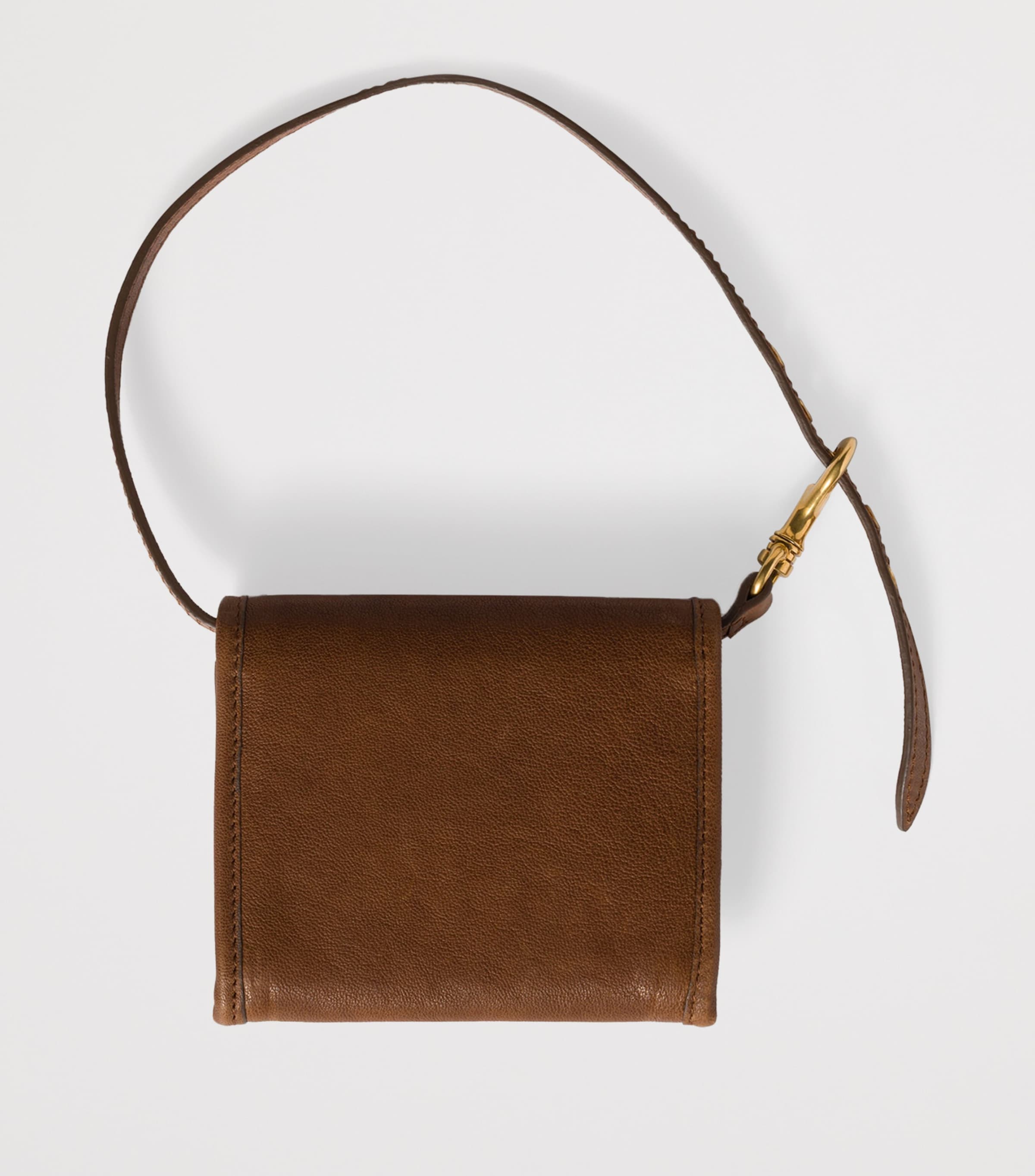 Nappa Leather Strap-Detail Wallet F0316 Image 3