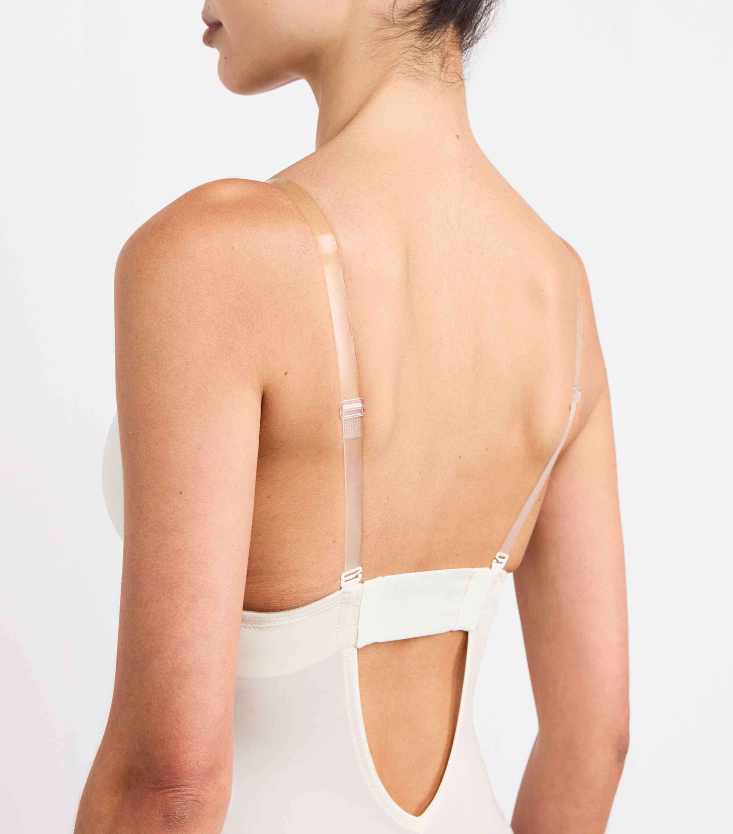 Suit Your Fancy Plunge Mid-Thigh Bodysuit LINEN Image 6