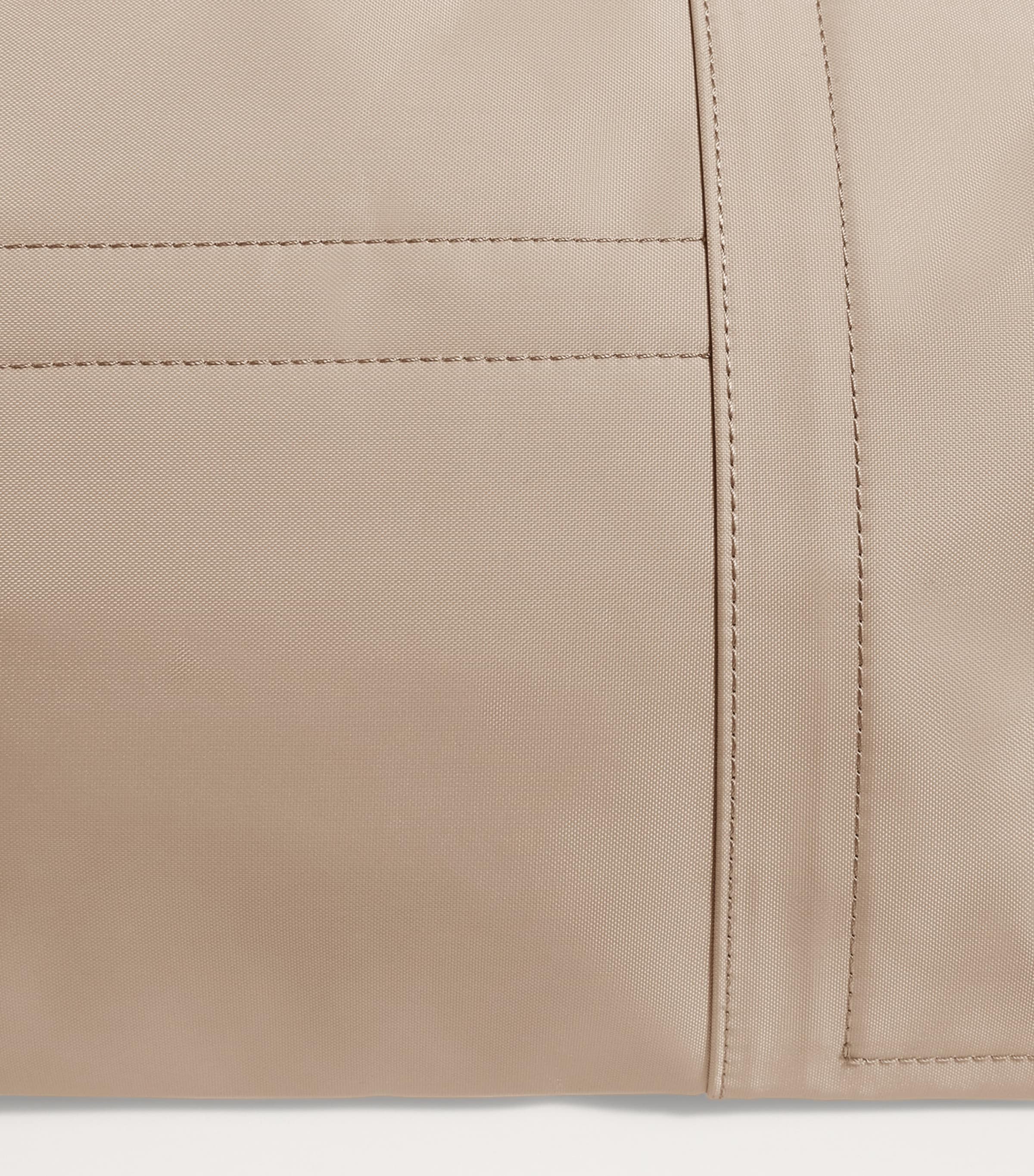 Harrods Medium Nylon Tote Bag Neutral Image 5