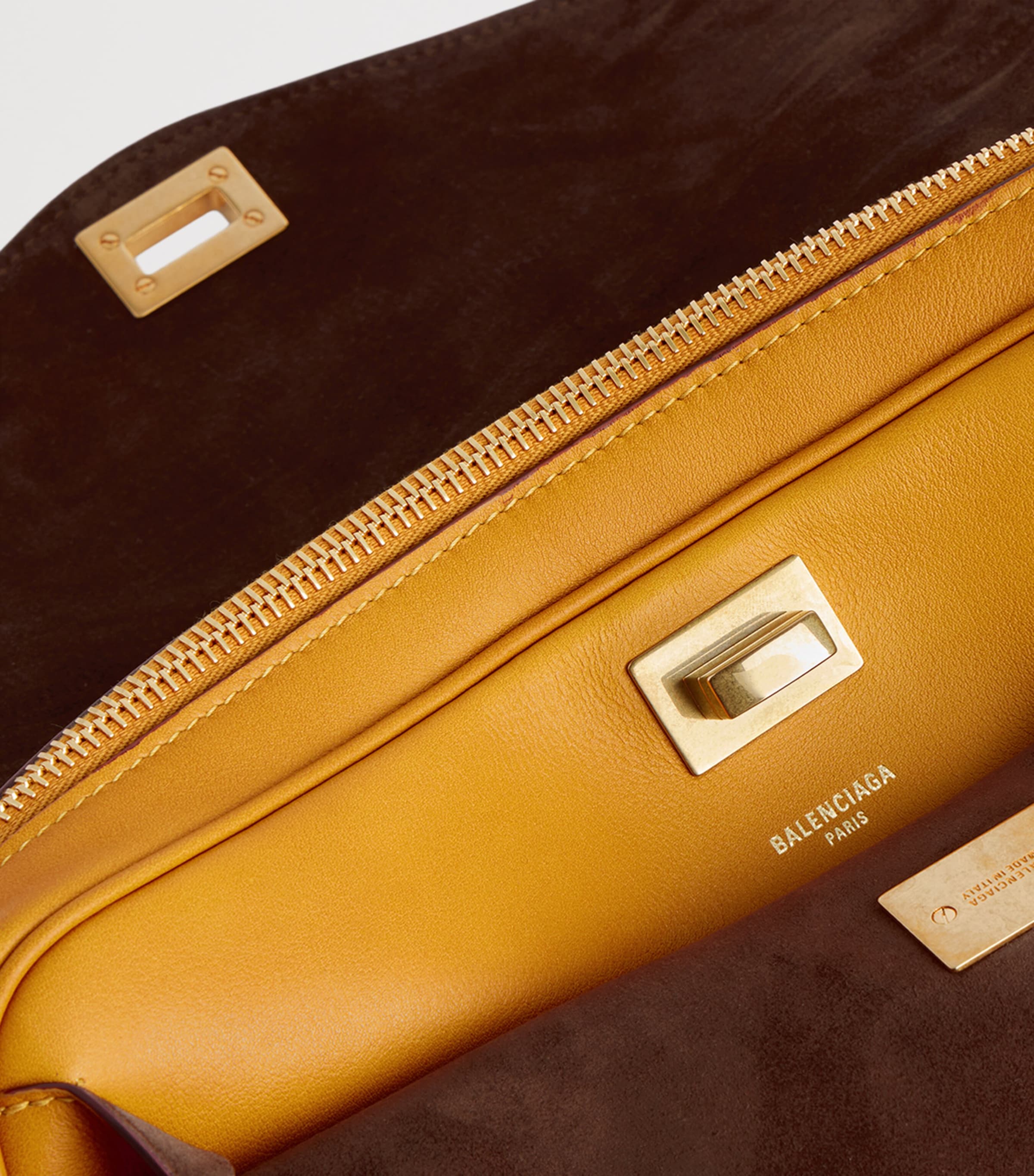 Balenciaga Medium Leather Le 7 Shoulder Bag Image 8