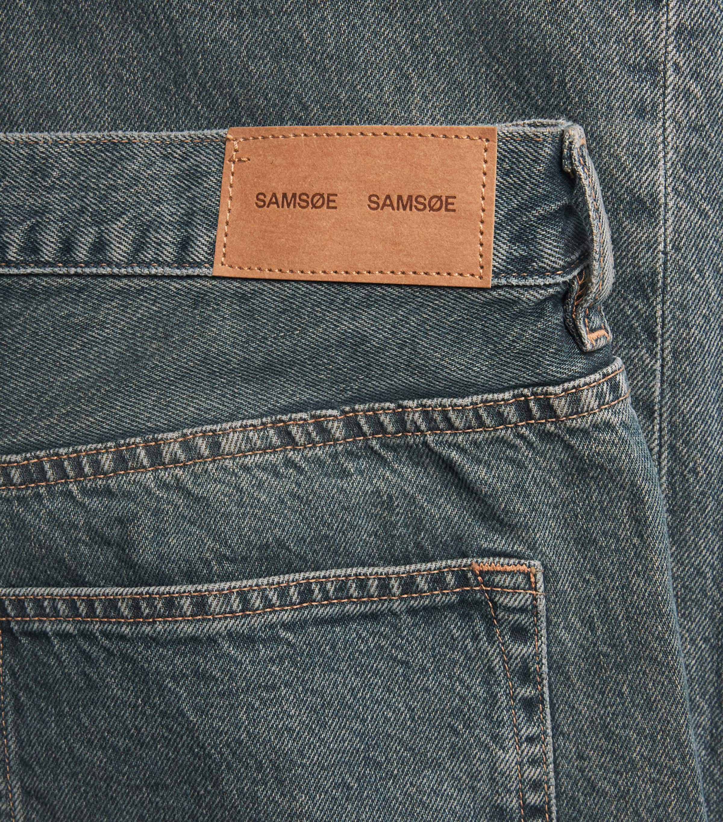 Saeddie Straight Jeans DARK CARIBBEAN Image 5