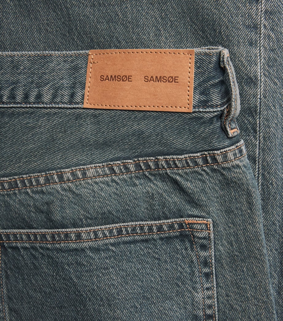 Saeddie Straight Jeans DARK CARIBBEAN Image 5