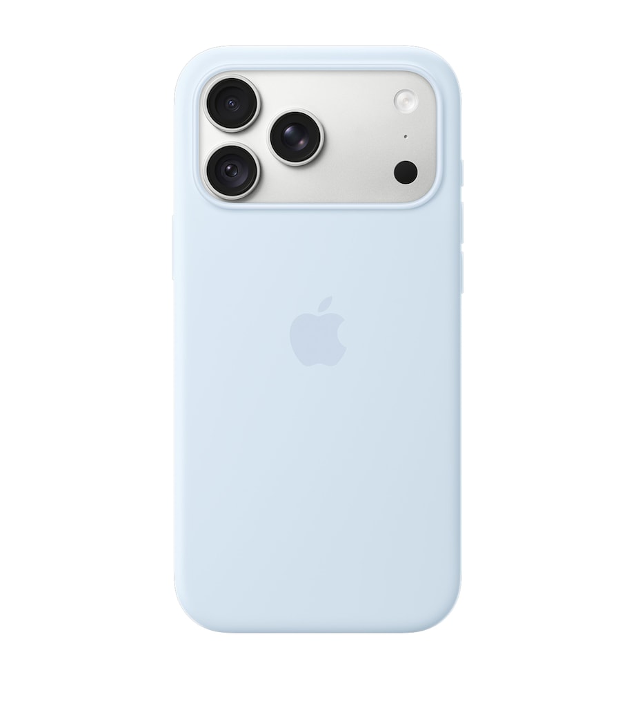 Apple Silicone iPhone 18 Pro Max MagSafe Case Blue Image 1