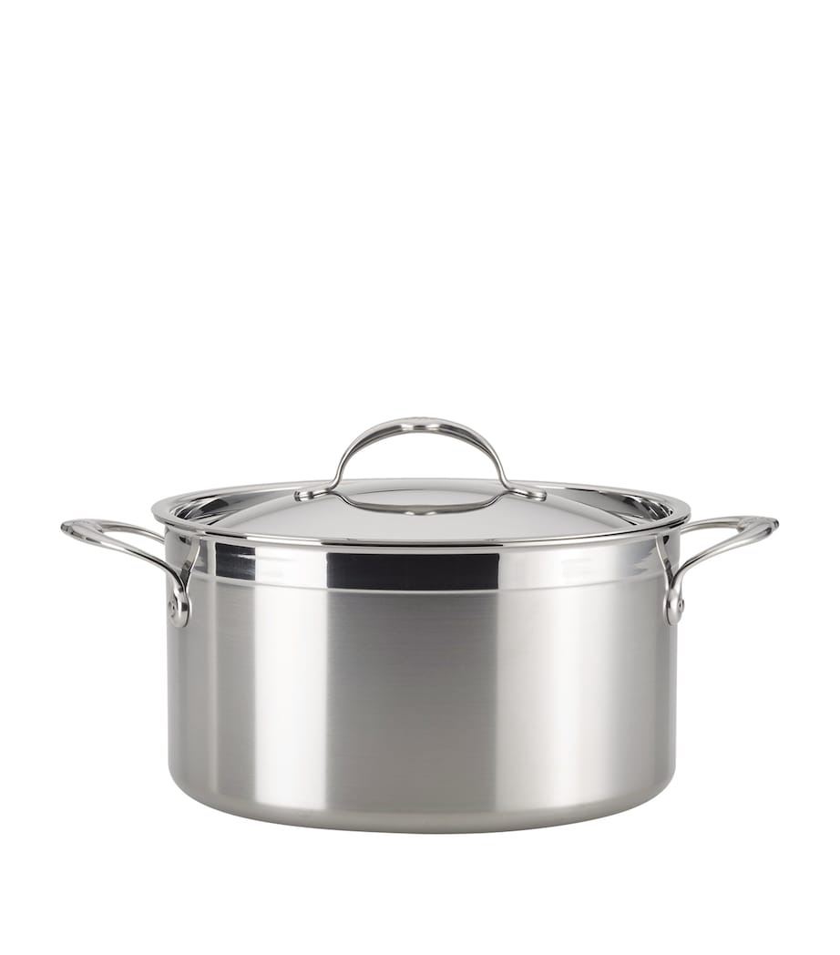 ProBond Stockpot with Lid (26cm) STAINLESS STEEL Image 1