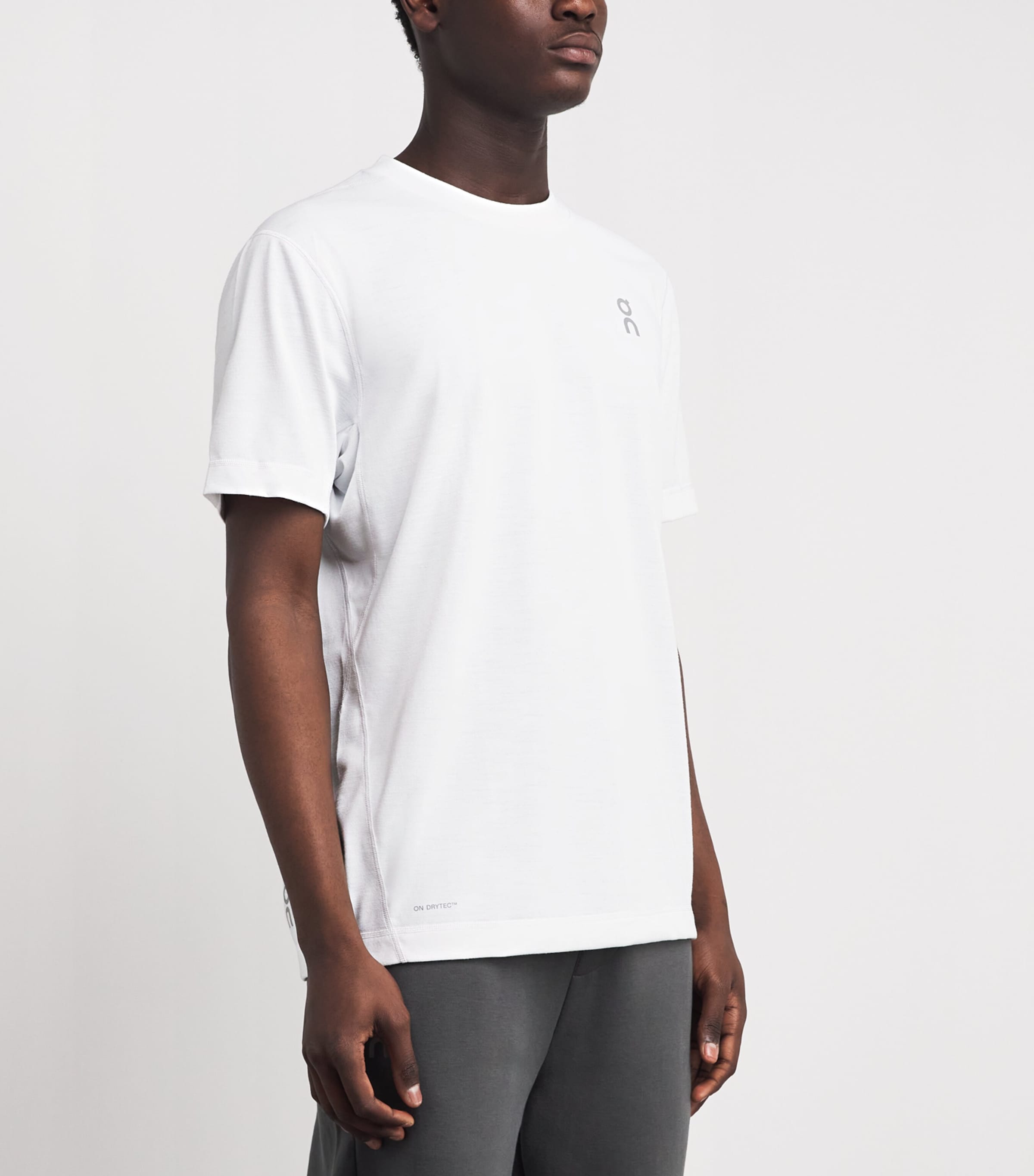 On Mens Train Graphic T-Shirt White Image 4