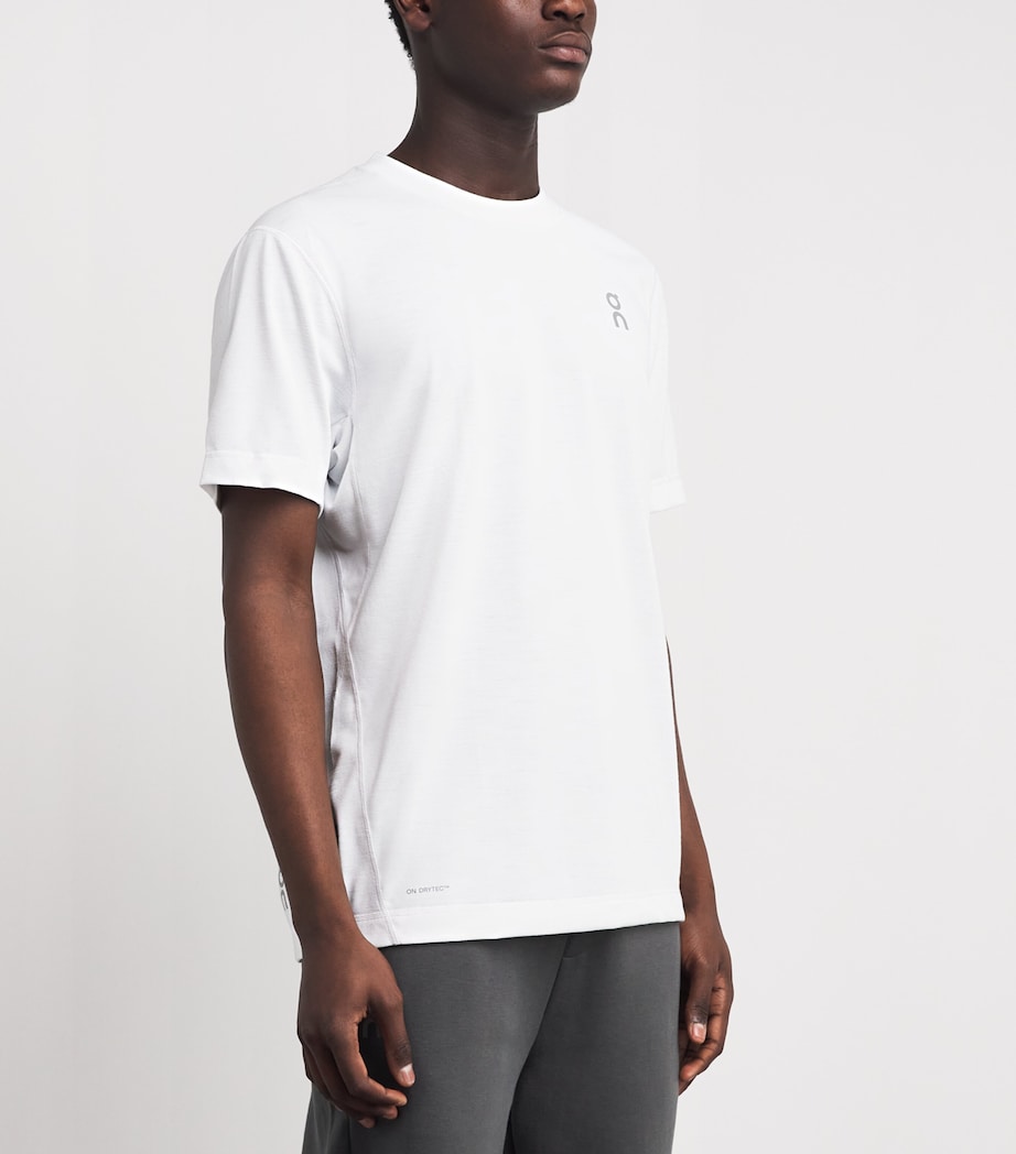 On Mens Train Graphic T-Shirt White Image 4
