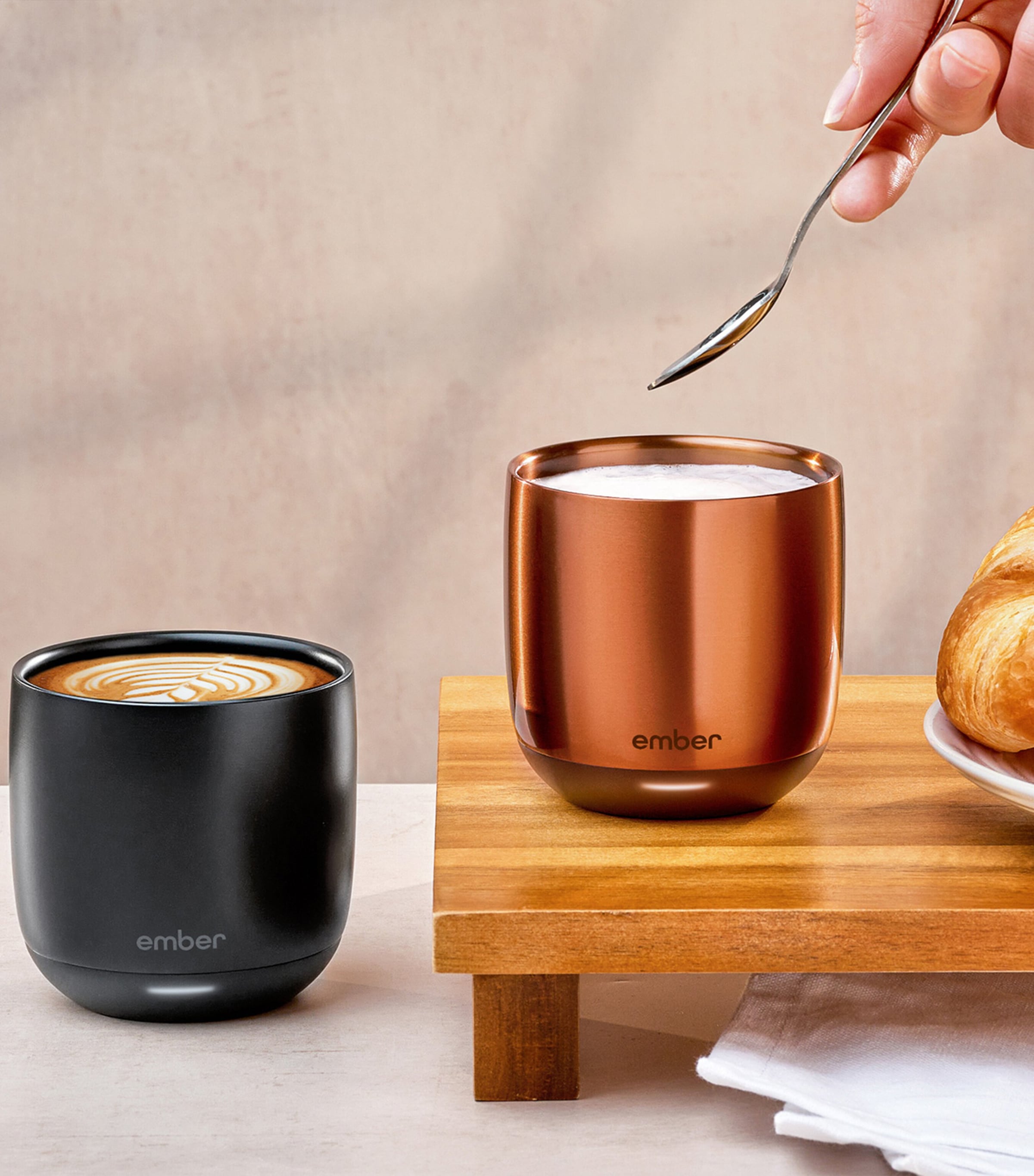 Ember Stainless Steel Smart Mug (6oz) Copper Image 3