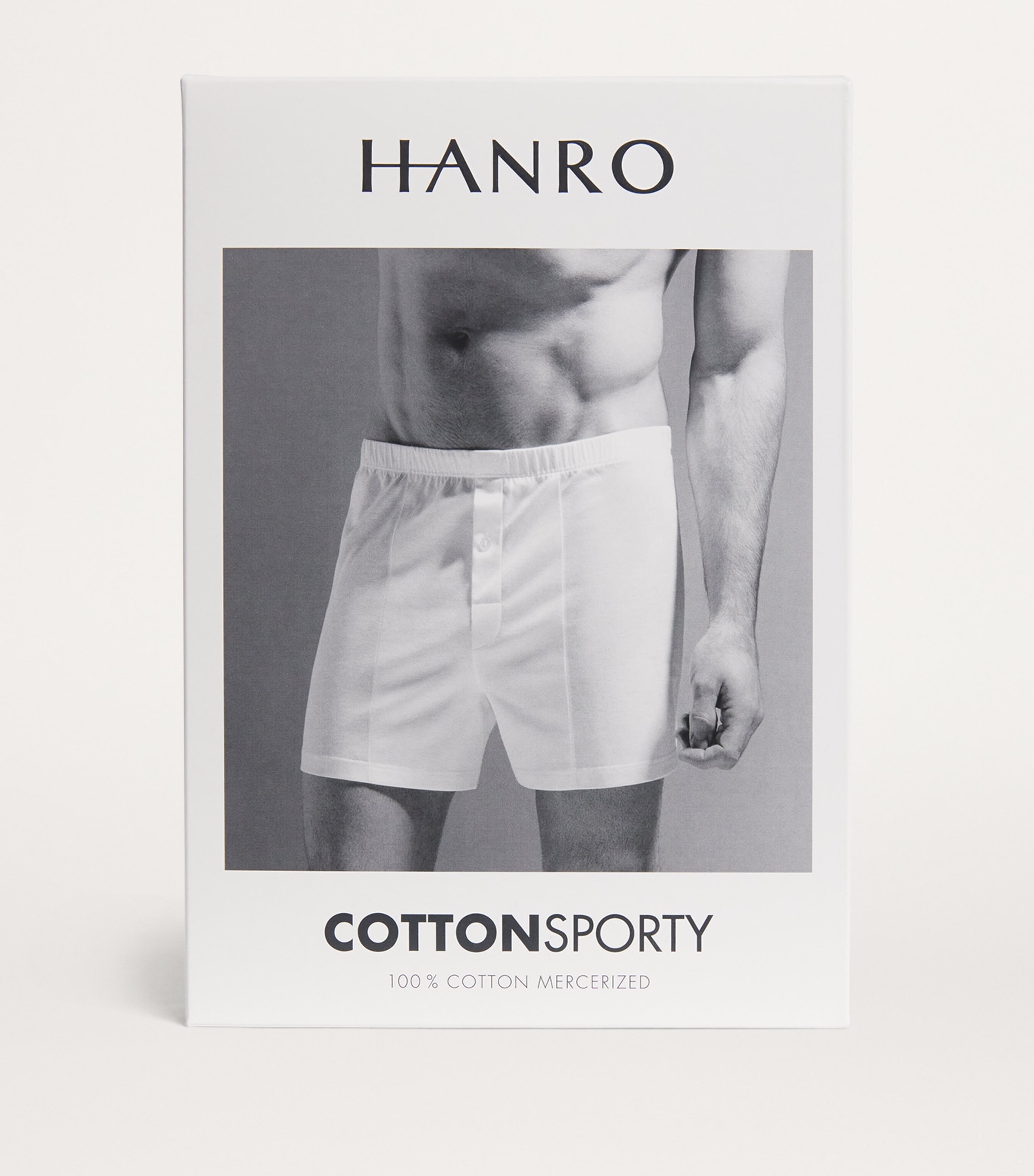 Cotton Sporty Boxers 199 BLACK Image 4