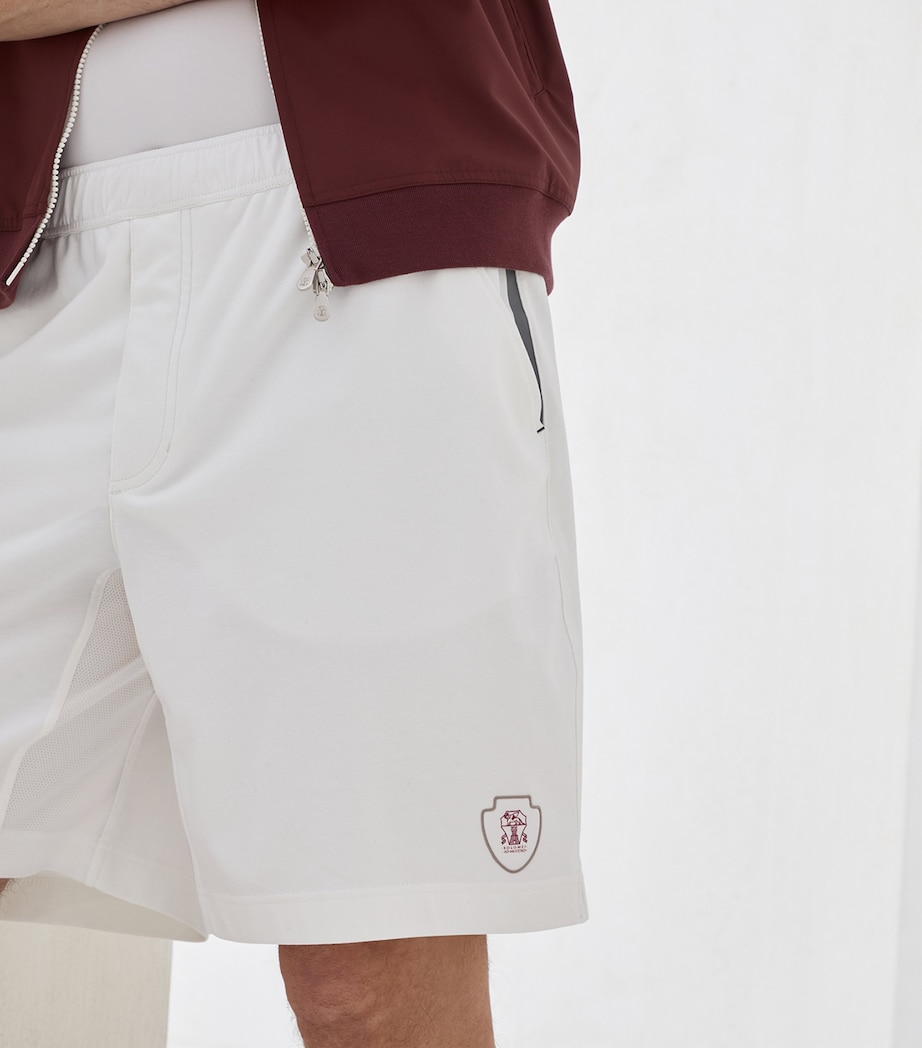 Cotton Logo Bermuda Shorts CTA36 Image 5