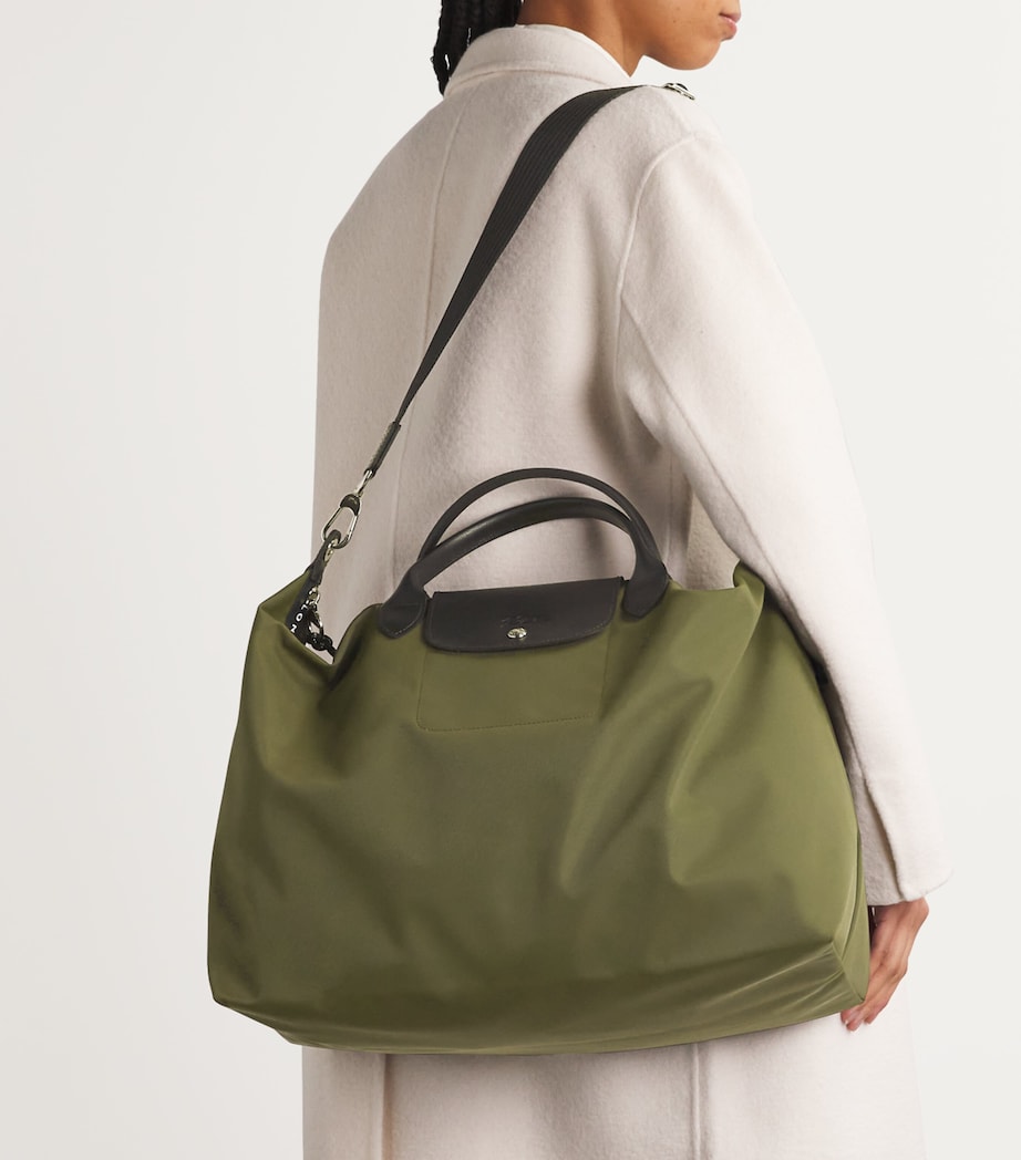 Longchamp Small Le Pliage Energy Tote Bag Khaki Image 2
