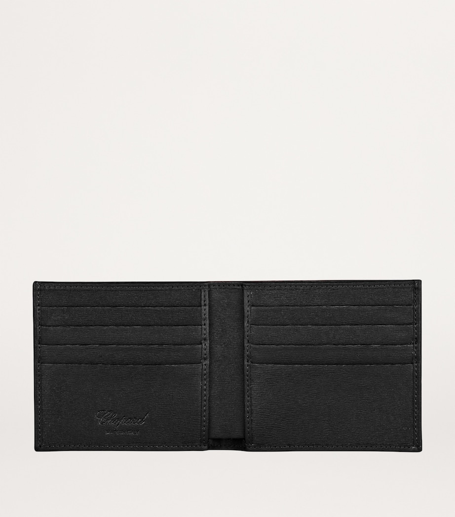 Chopard Small Leather Classic Bifold Wallet Black Image 2