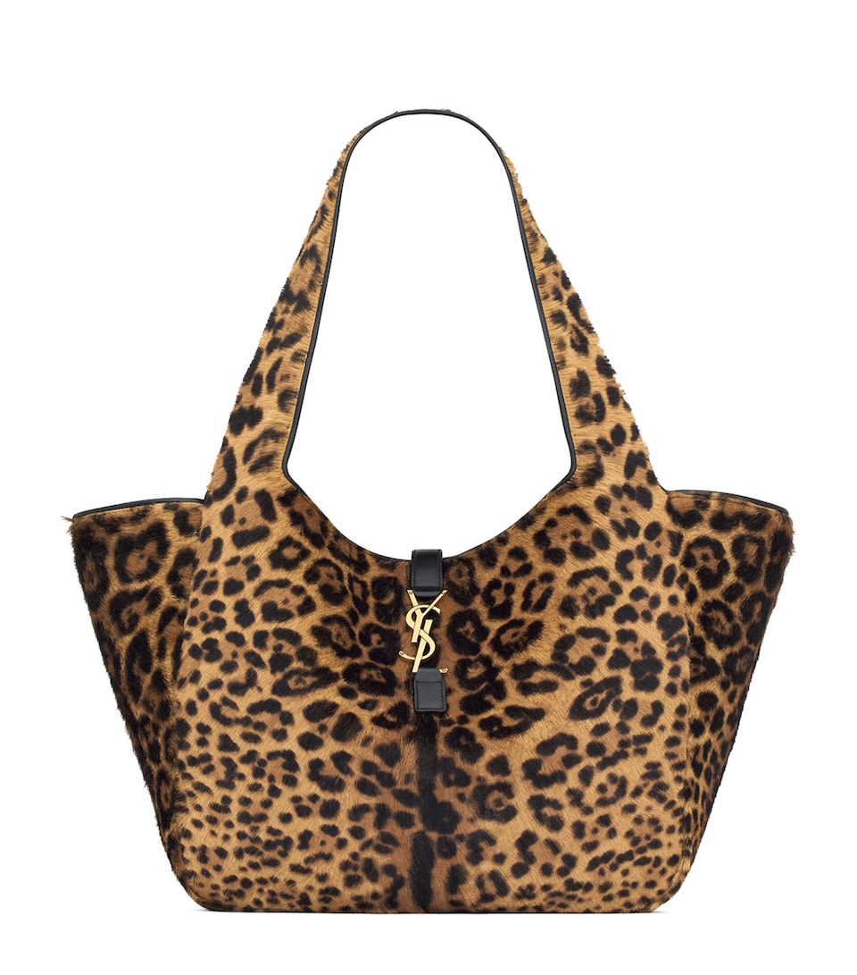 Leather Bea  Le 5 à Tote Bag