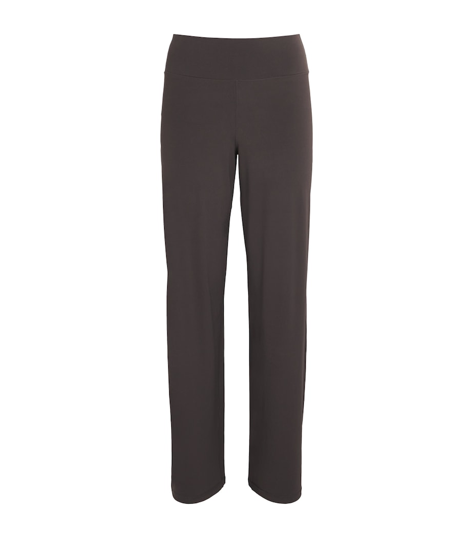 Wide-Leg Yoga Trousers COFFEE BEAN Image 1