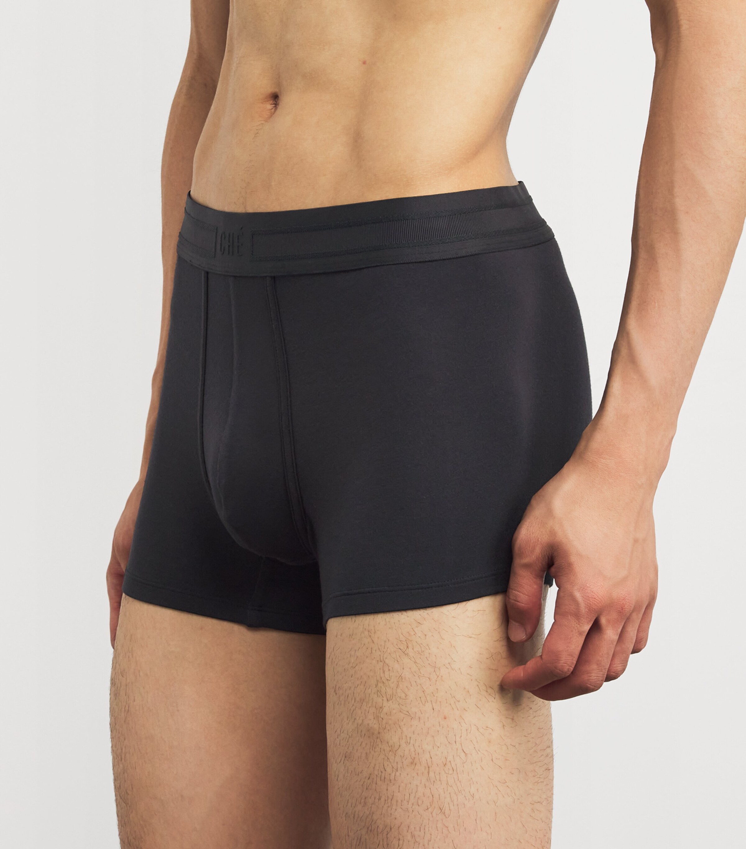 Logo-Waist Trunks (Pack of 3) BLACK Image 2