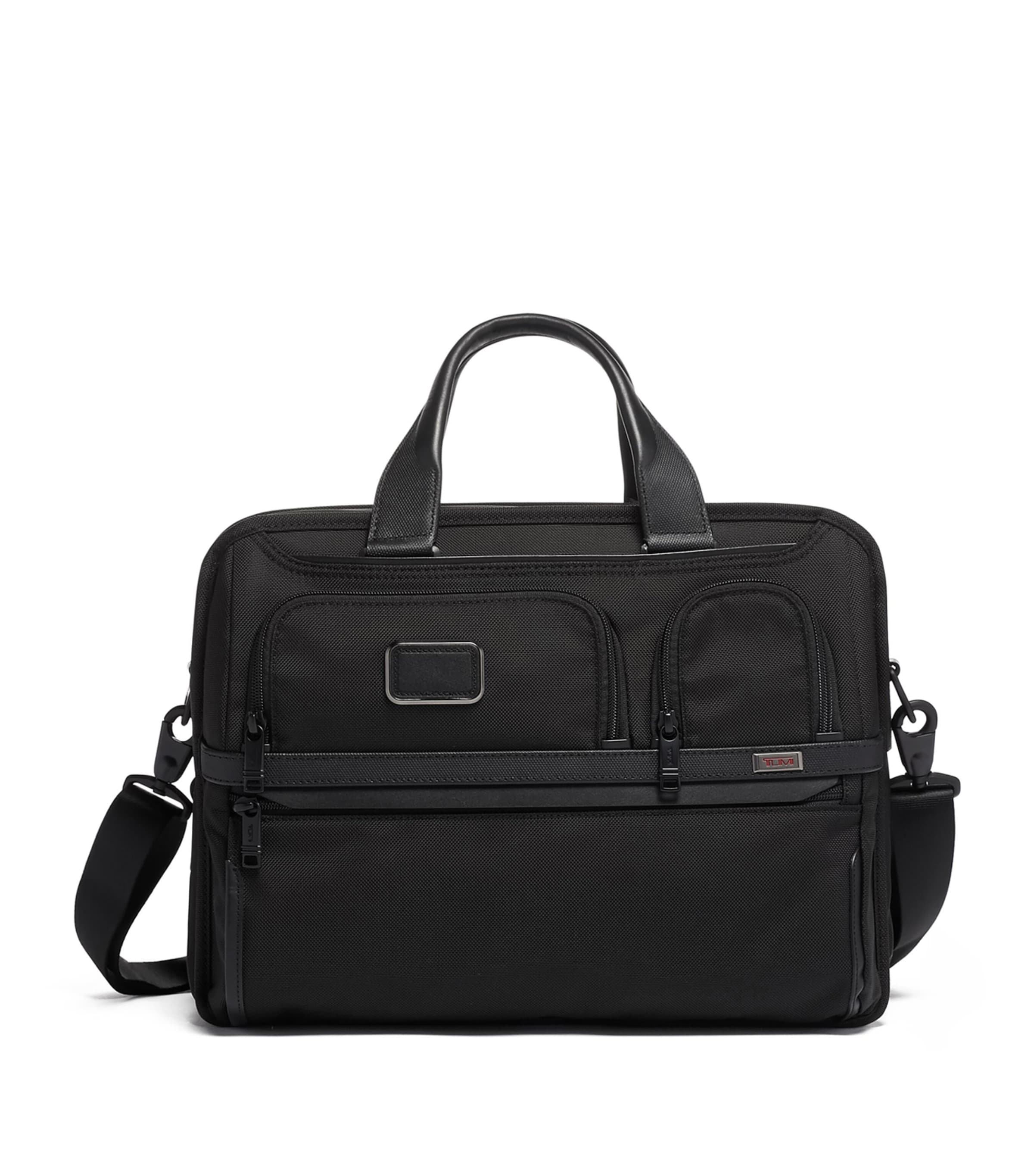 Shop Tumi Expandable Organiser Laptop Case In Black