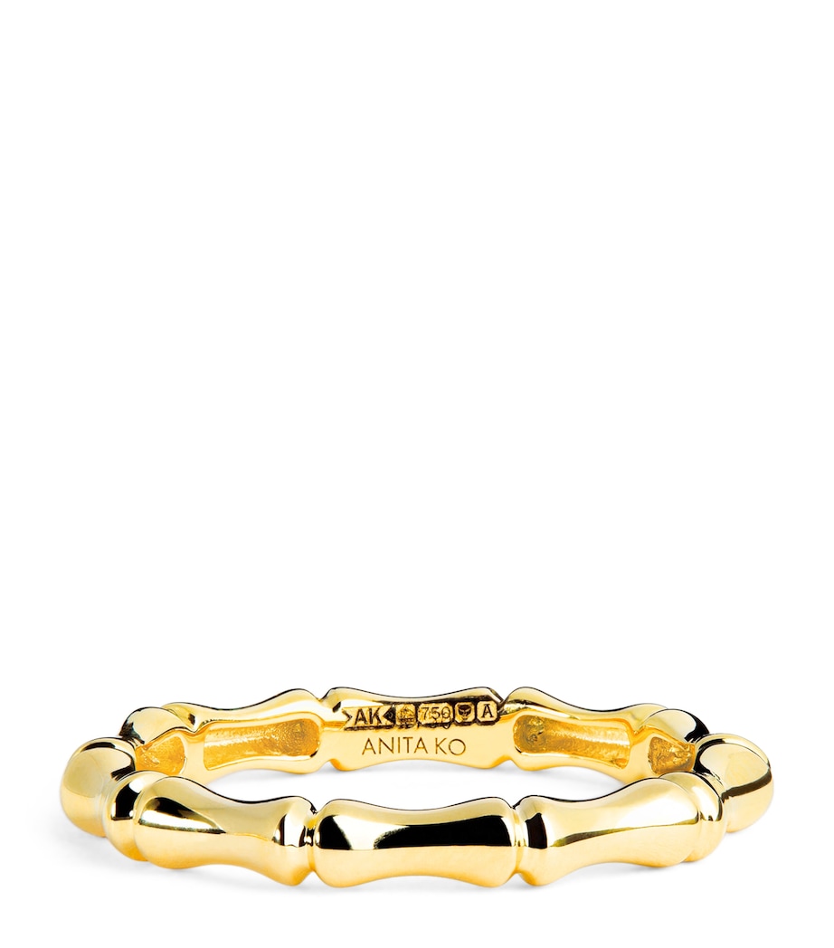Yellow Gold Bamboo Ring YELLOW GOLD Image 1