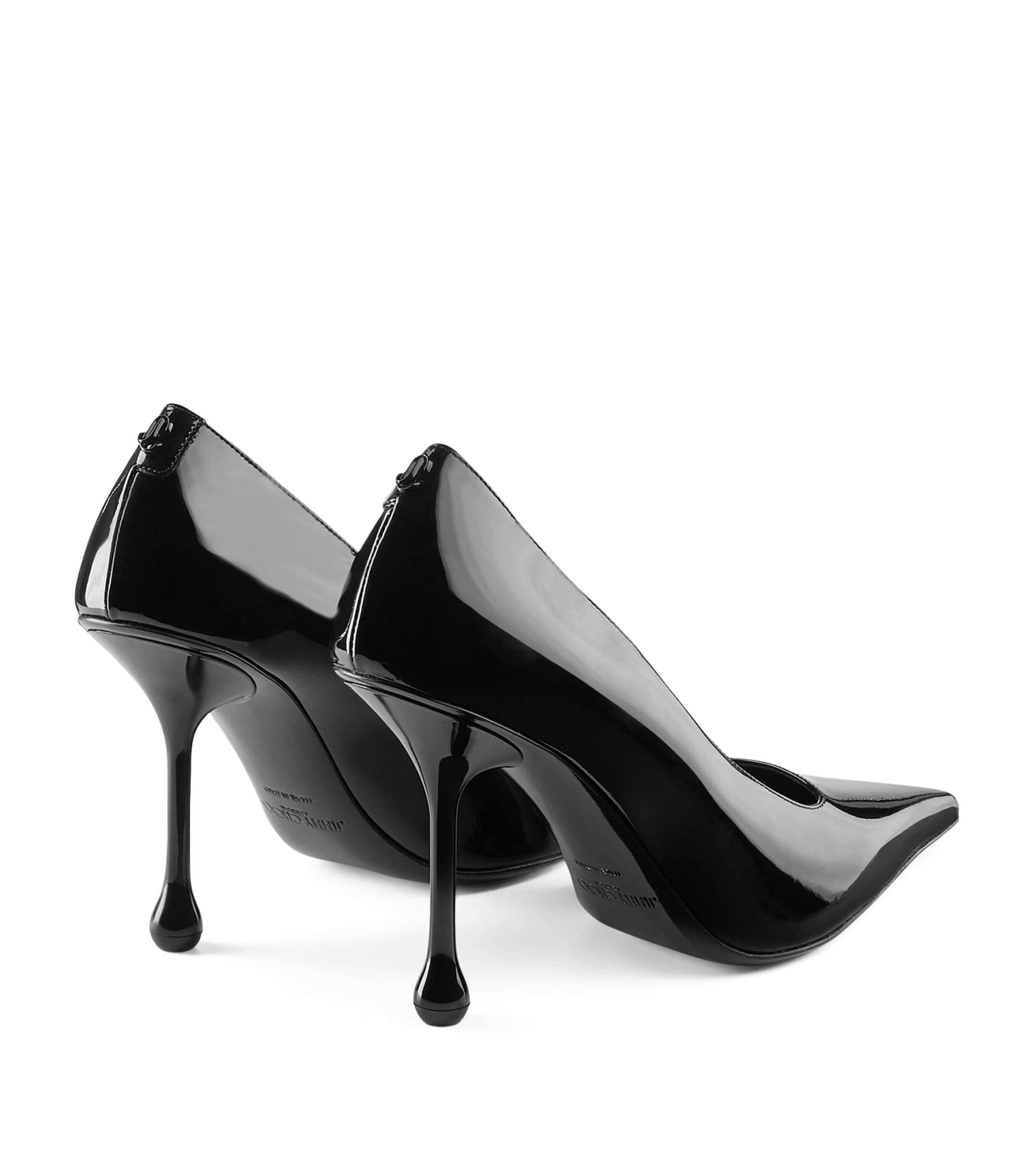 Jimmy Choo Ixia 95 Patent Leather Pumps Black Image 2