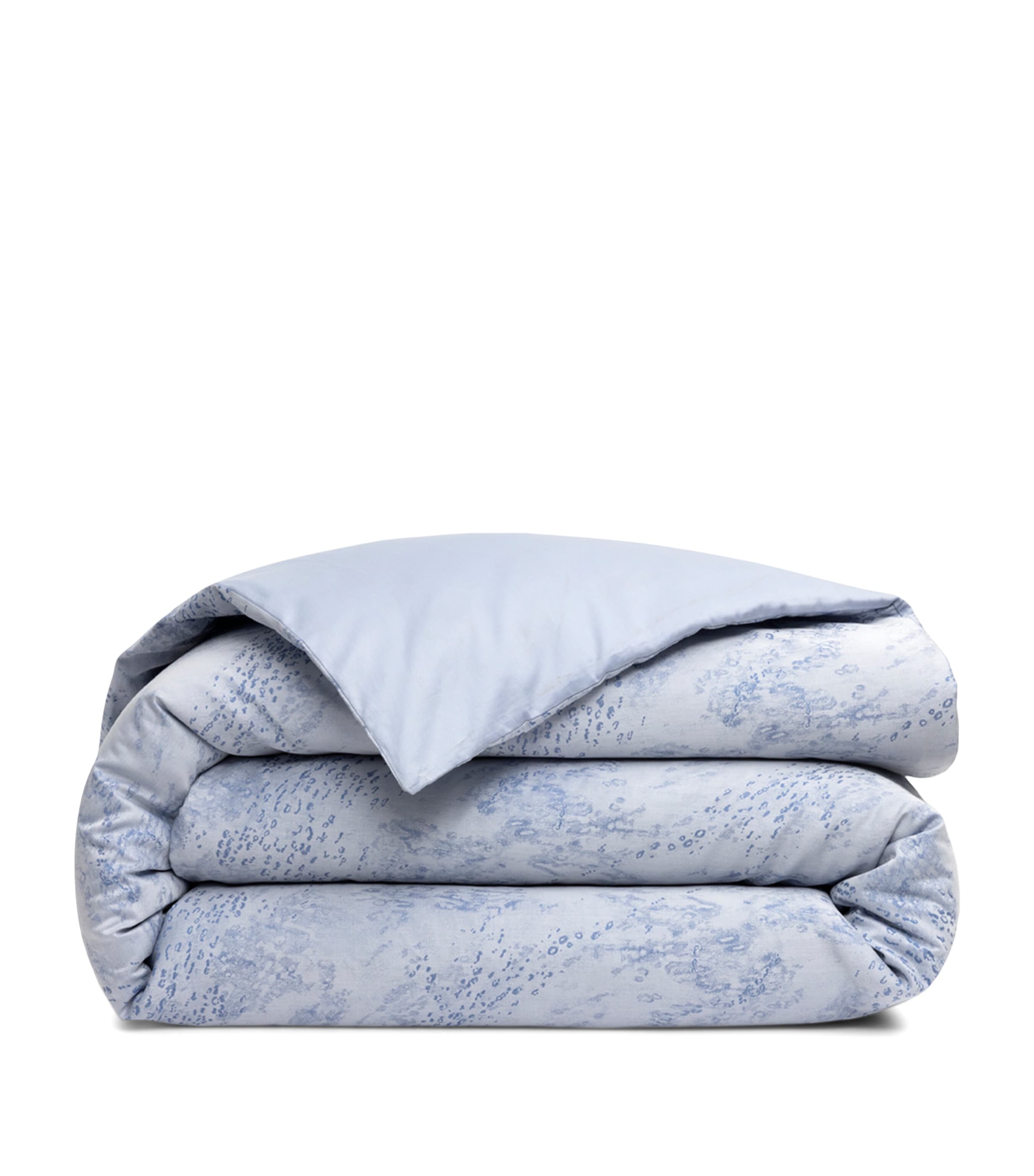 Yves Delorme Ecumes Super King Duvet Cover (260cm x 220cm) Blue Image 1